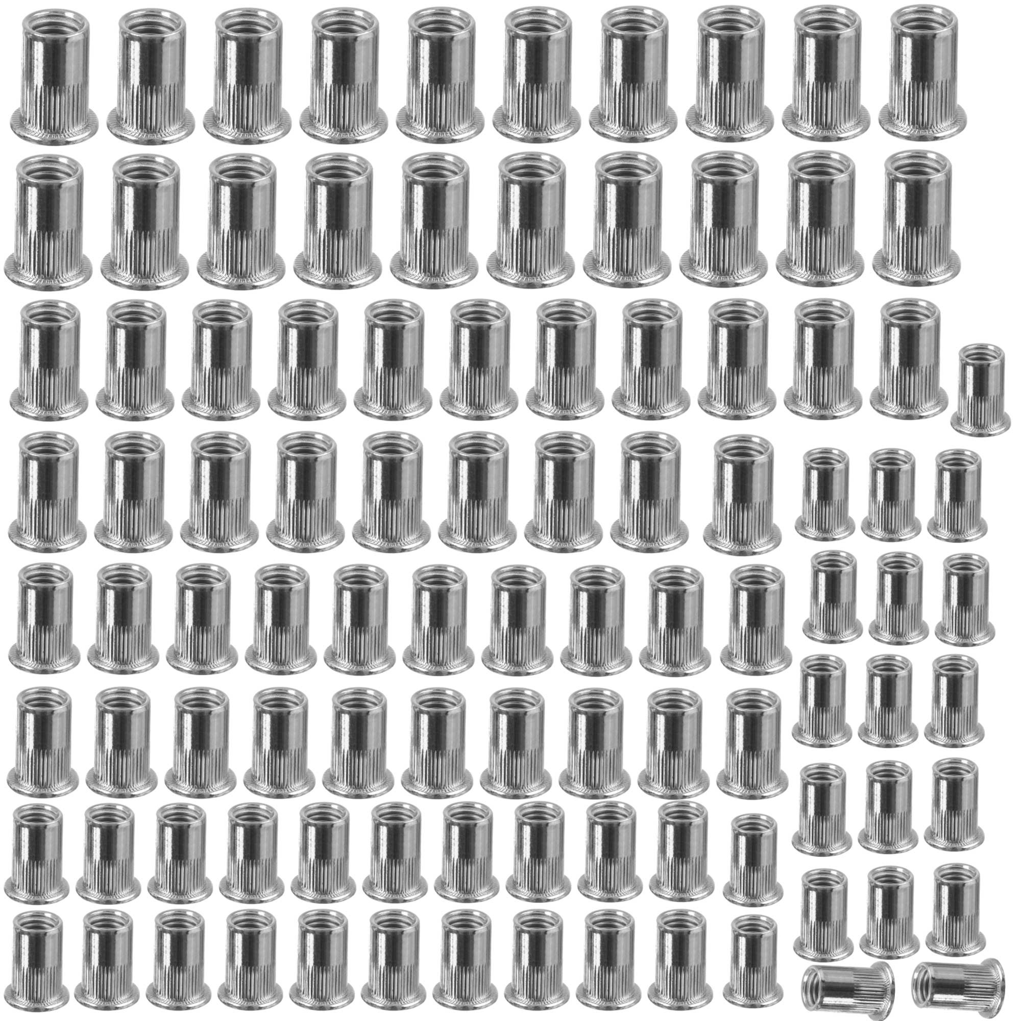 Ruční nýtovačka pro M3 M4 M5 M6 M8 Sada 100x nýtovacích matic