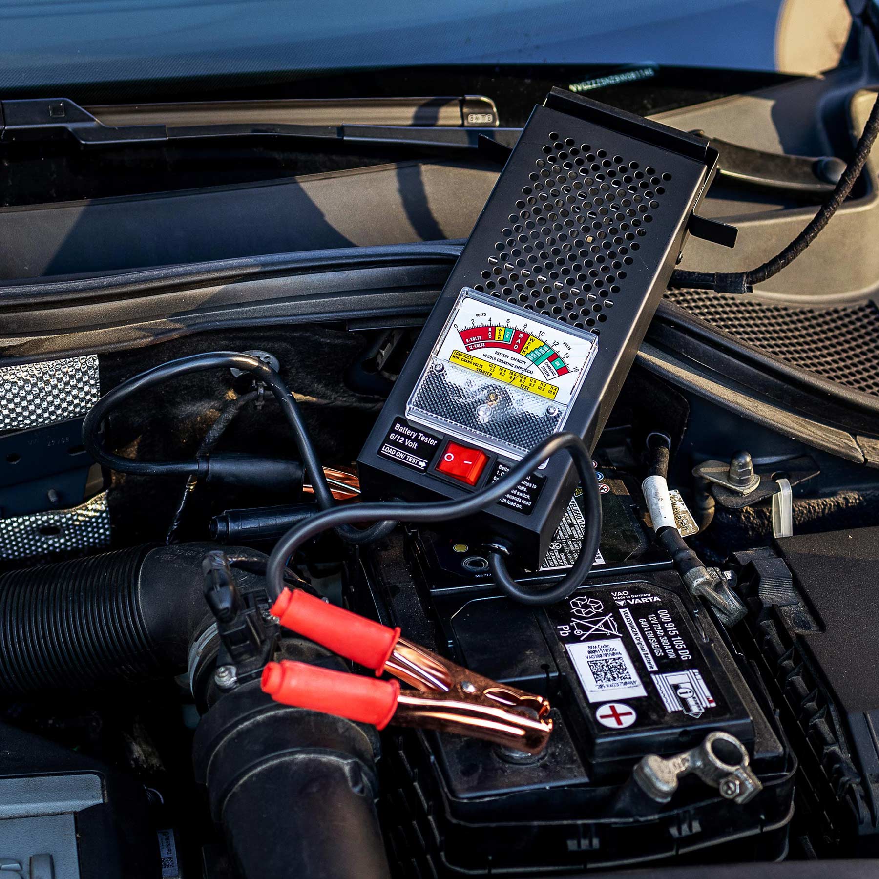 Analogový zkoušeč měřiče baterie 6 12V