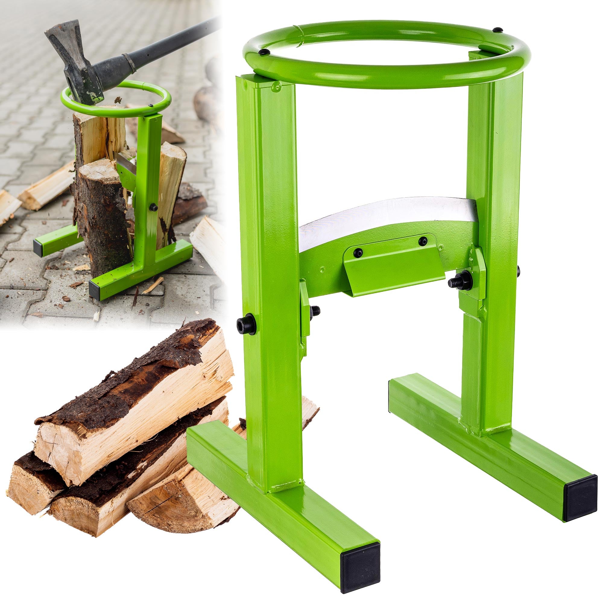 Stojan na štípání palivového dřeva Ruční štípačka Štípač palivového dřeva Gilotina