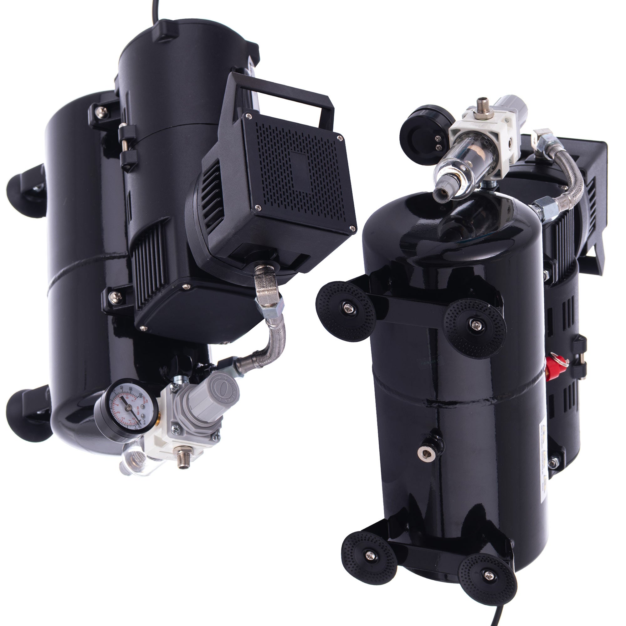 Kompresor pro Airbrush VÁLEC Dva ventilátory FENGDA