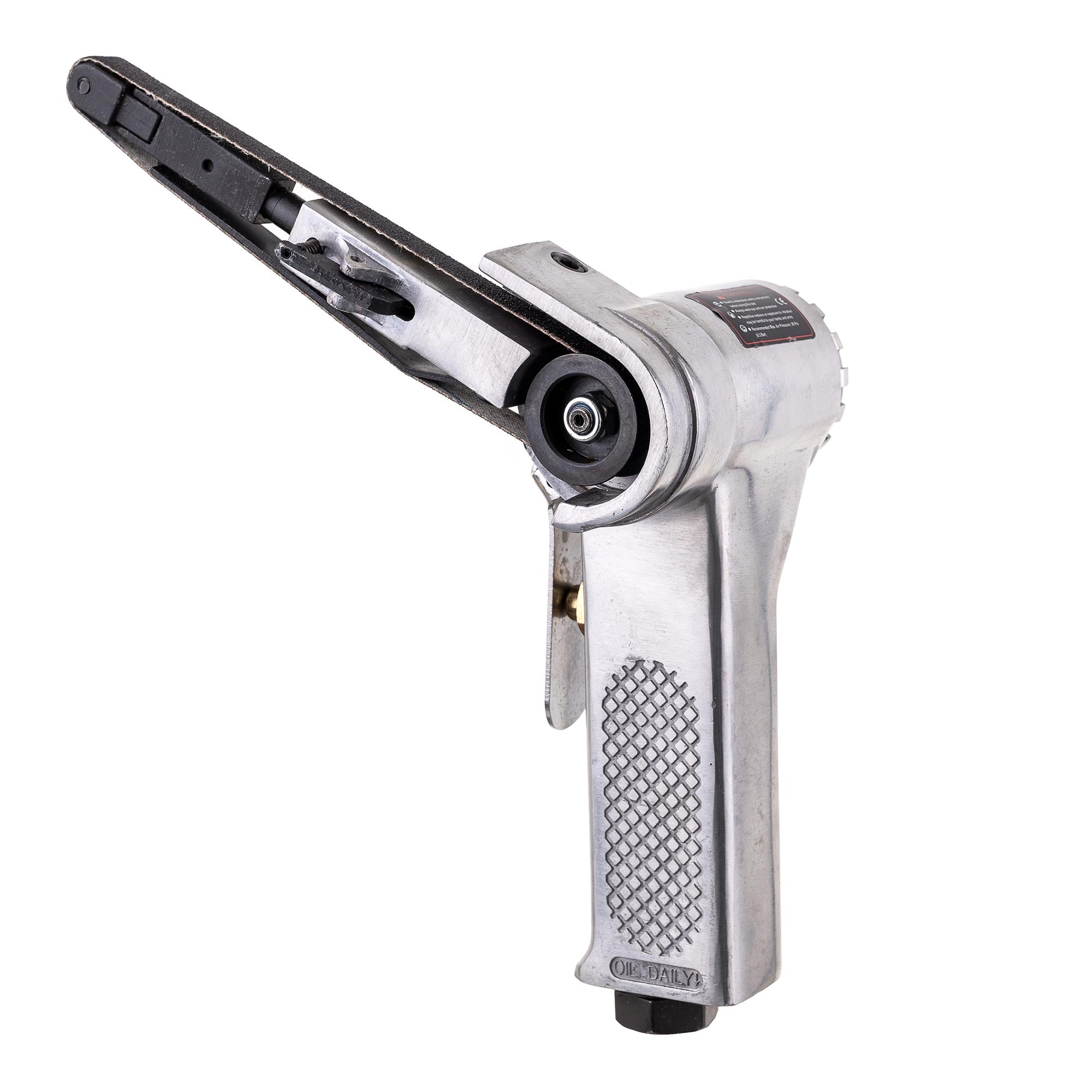 Pneumatická pásová bruska, Technic