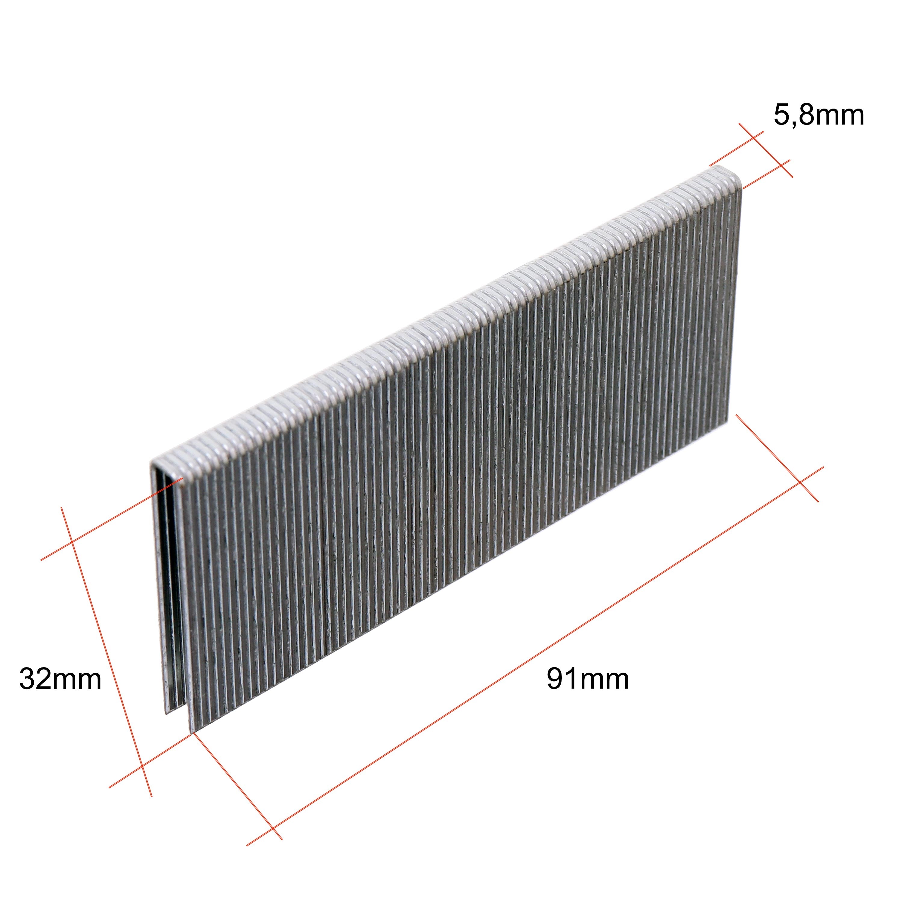Sešívačky, vzduchové sešívačky, Ga18 32mm 2500ks