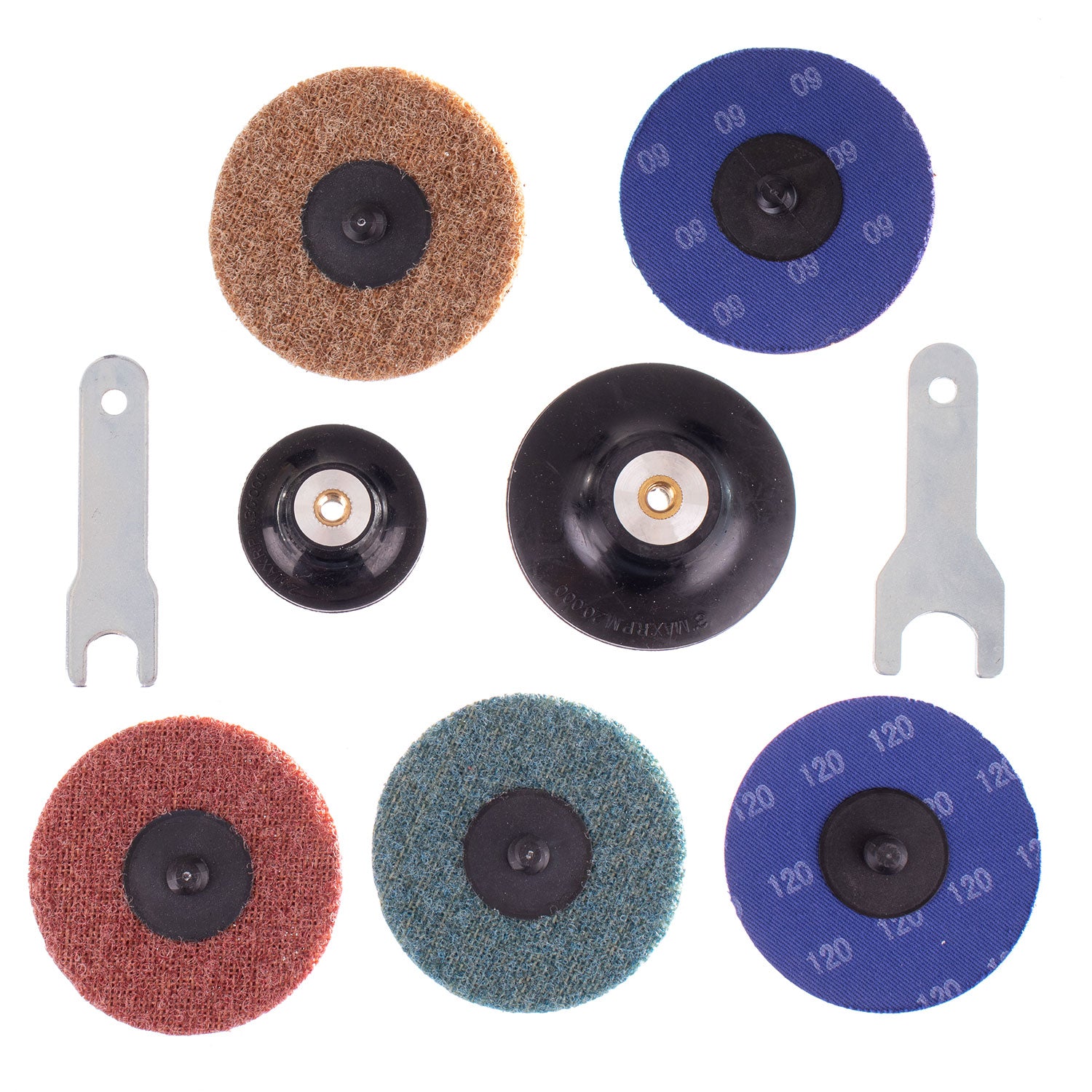 Pneumatická úhlová bruska + sada kotoučů