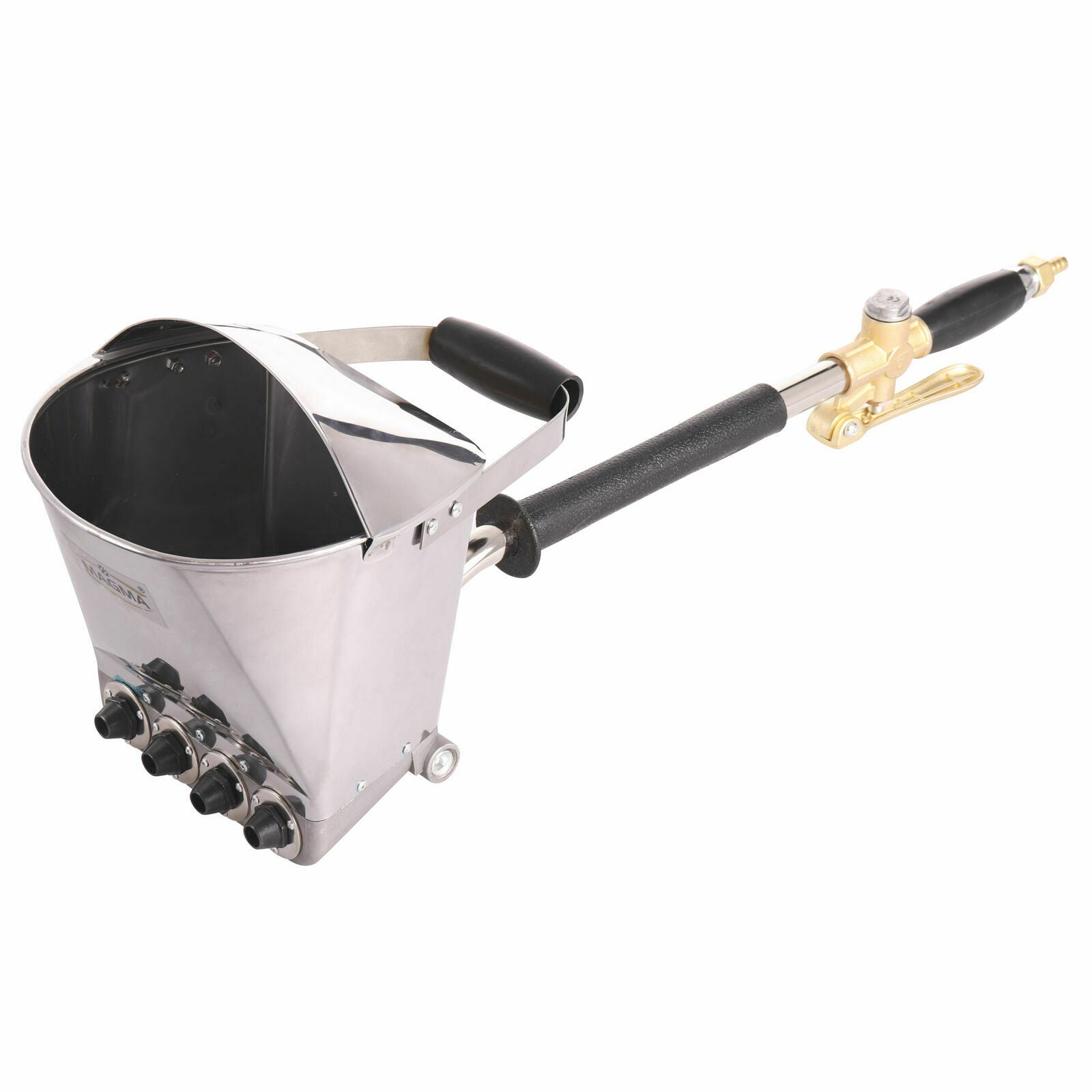 TECHNIC D011C Pneumatická omítací pistole na omítky s krytem + 8 kovové trysky