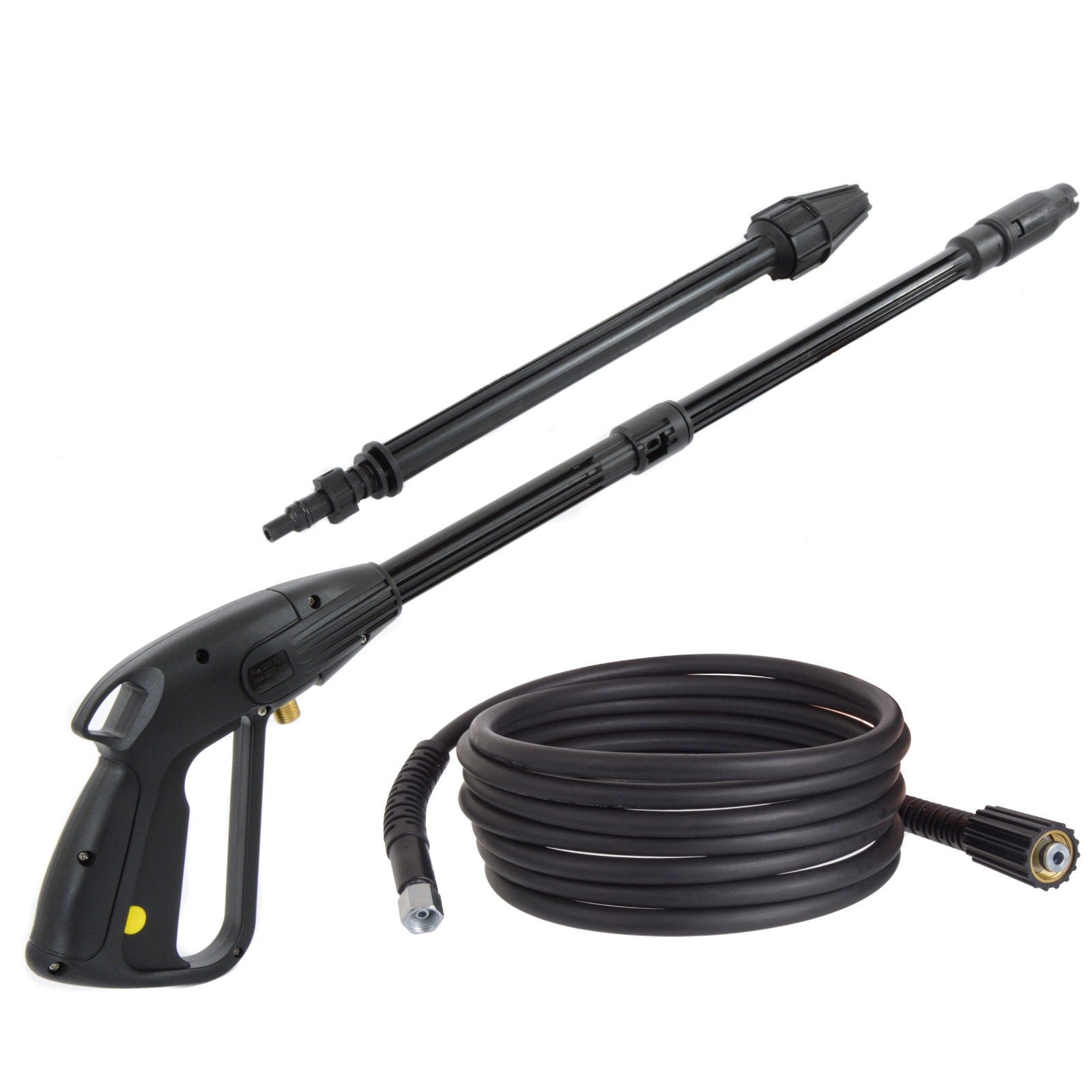 Vysokotlaká pistole s nastavitelná a rotační tryska pro tlakové myčky Karcher K + Hadice 10m M22
