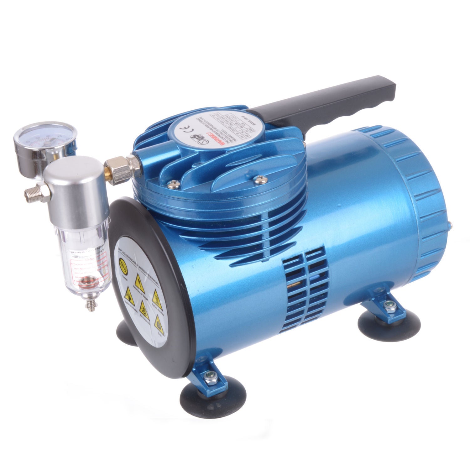 Výkonný kompresor AS-06, 68l/min, Membránový, Vstup 1/8", s filtrem