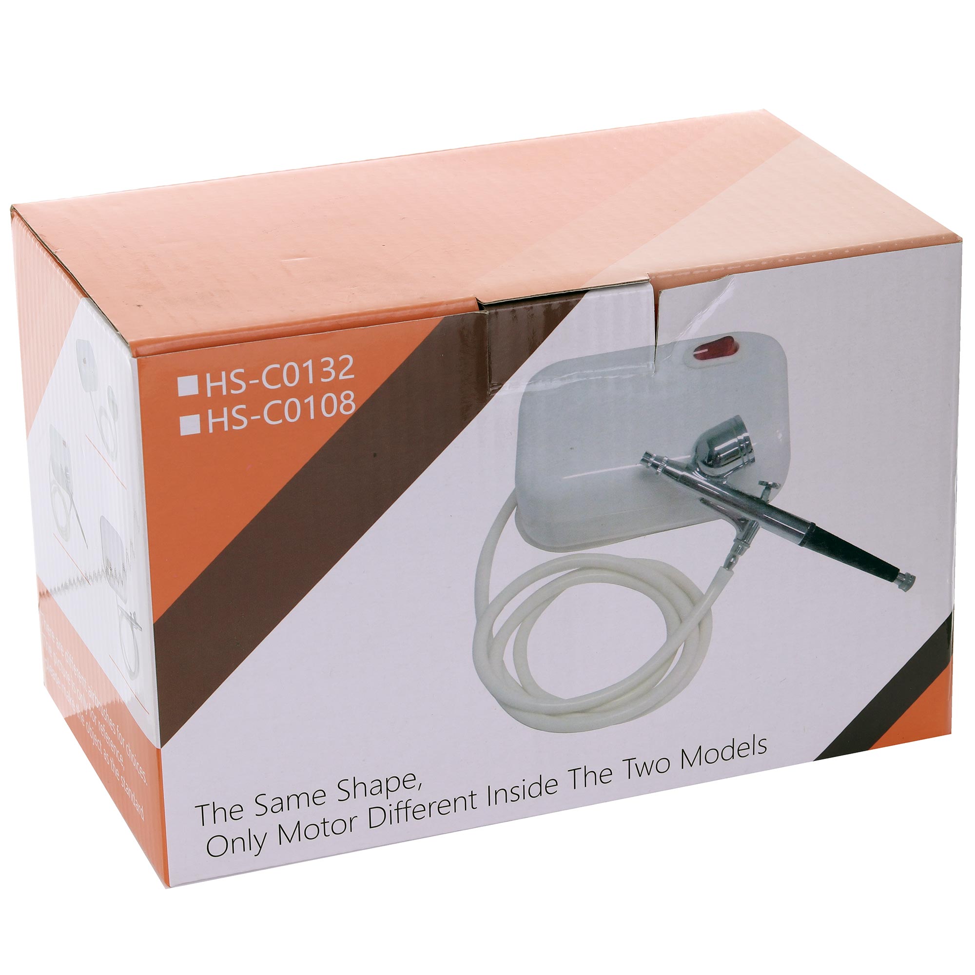 Mini Airbrush kompresor, HS-C0108K + Airbrush pistole HS-30 + Hadice