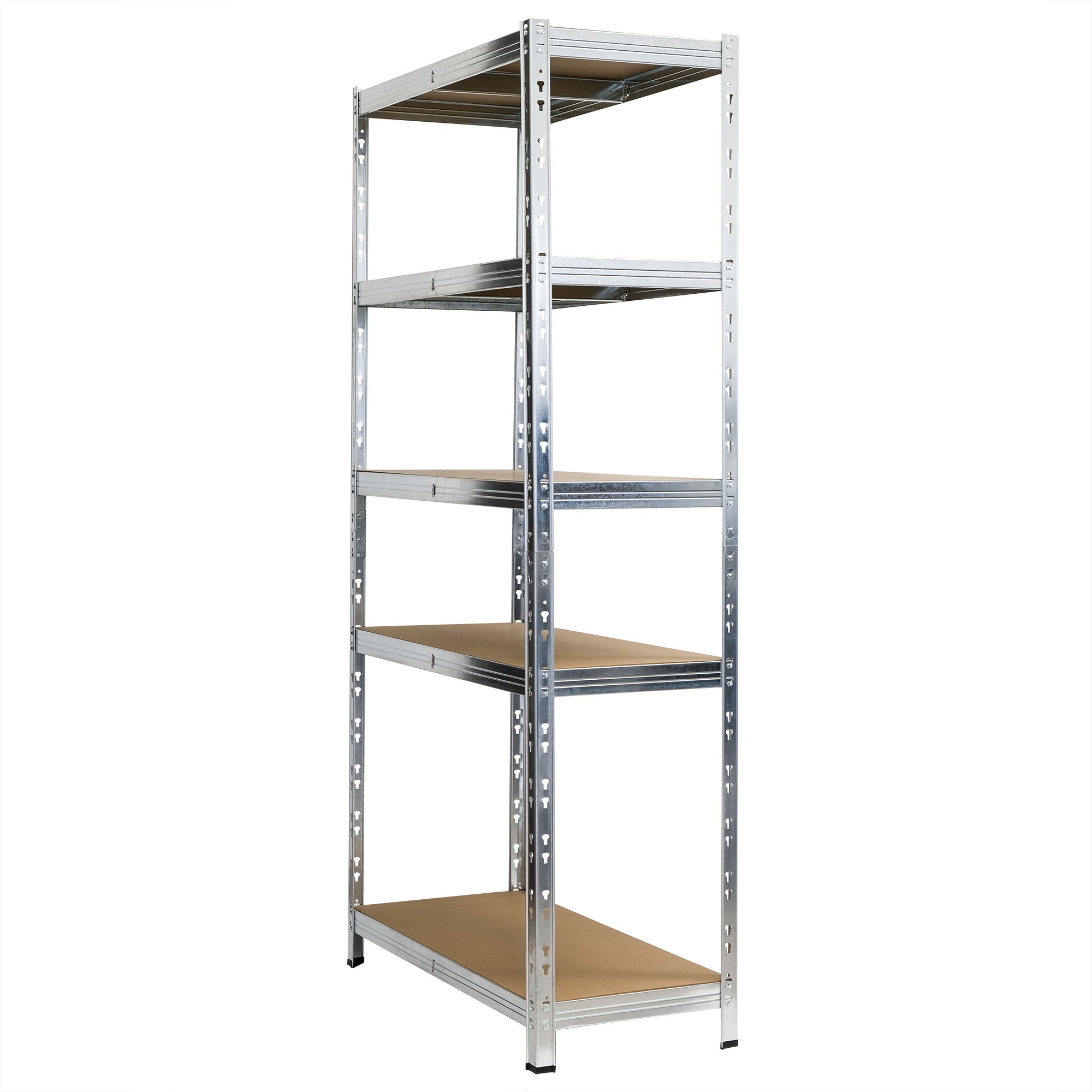 Úložný regál, garážový, 875kg! 190x90x40cm, 5 polic