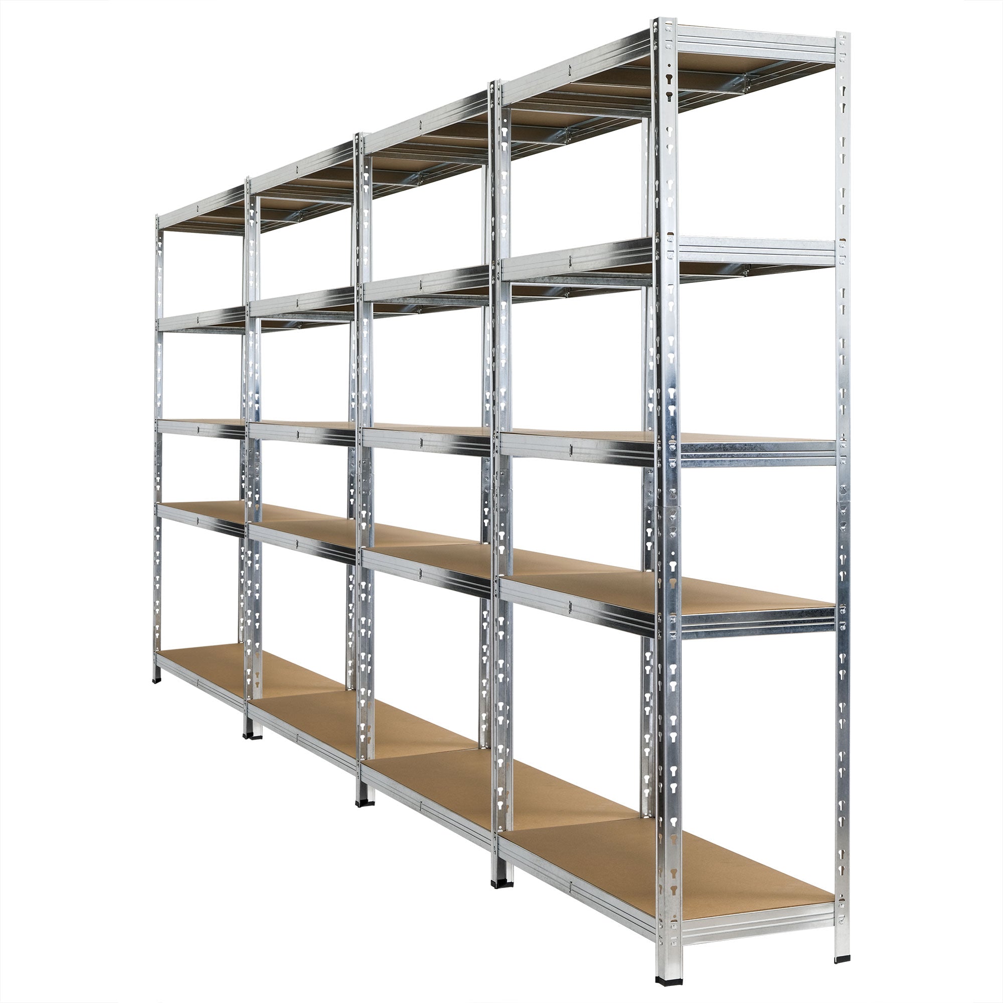 Úložný regál, garážový, 875kg! 190x90x40cm, 5 polic