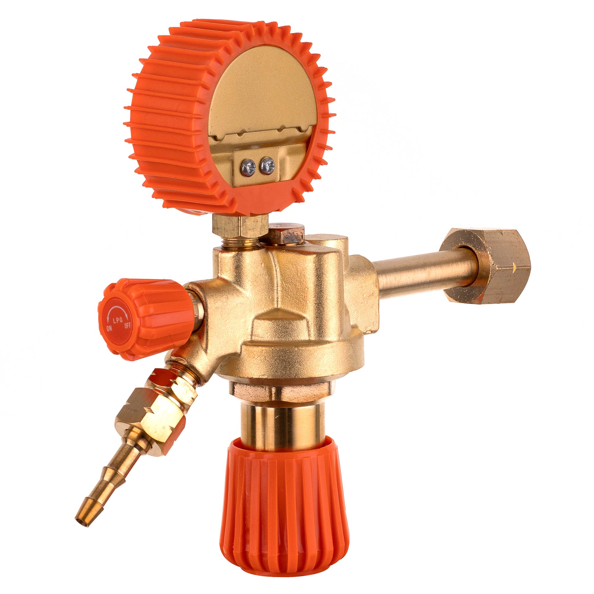 Reduktor plynu Propan Butan, Manometr, 15bar, MAXI