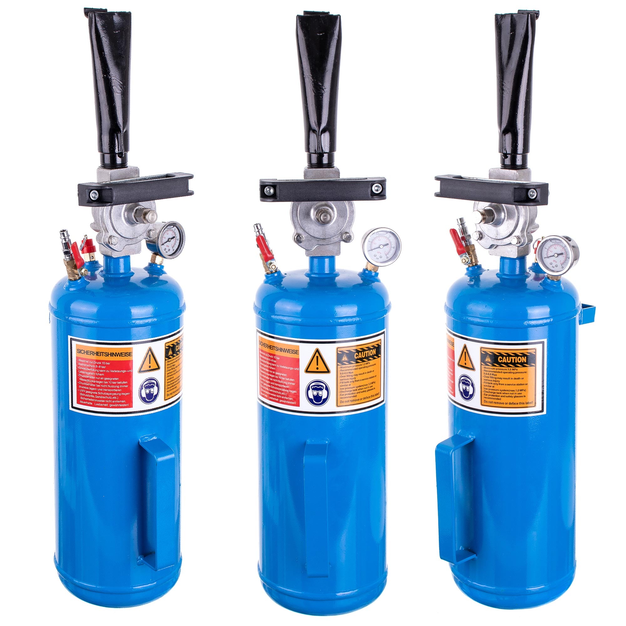 Tlaková nádrž pro huštění pneumatik, Inflátor 12L