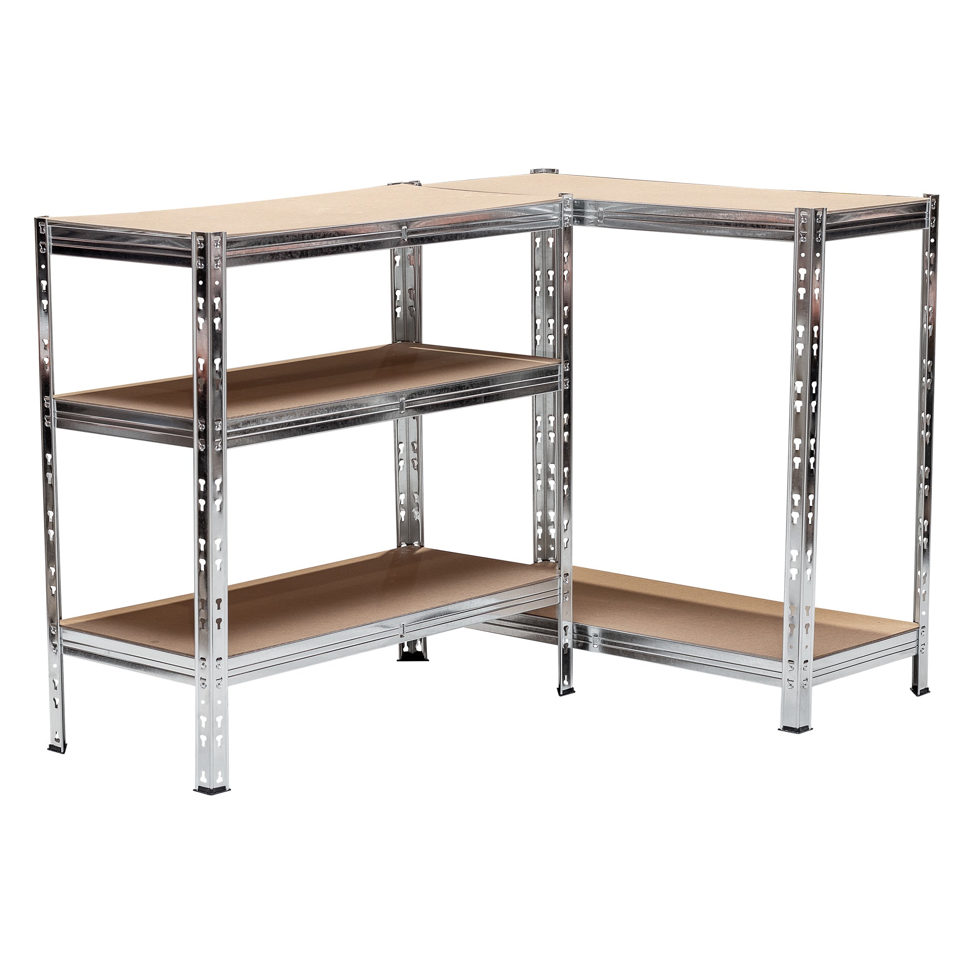 Úložný regál, garážový, 875kg! 190x90x40cm, 5 polic