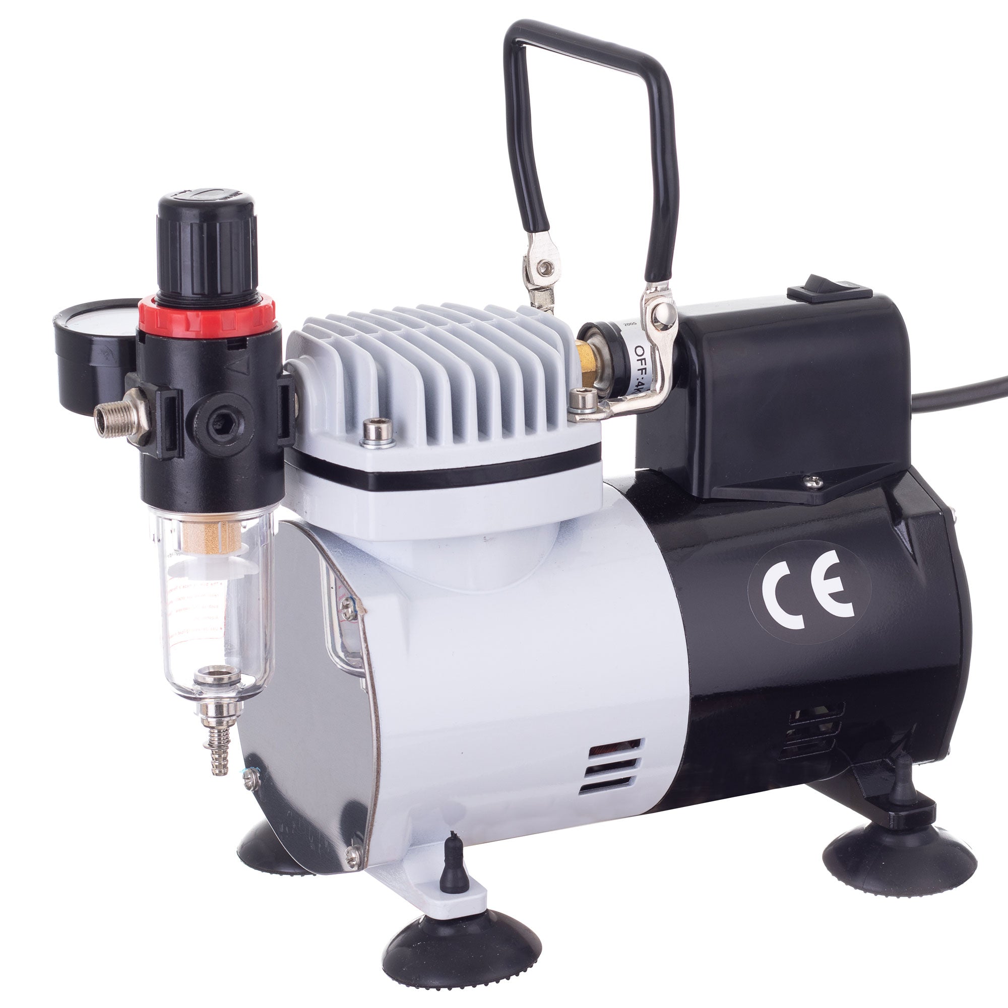Airbrush kompresor, AF18-2, 23l/min, Vstup 1/8", s filtrem