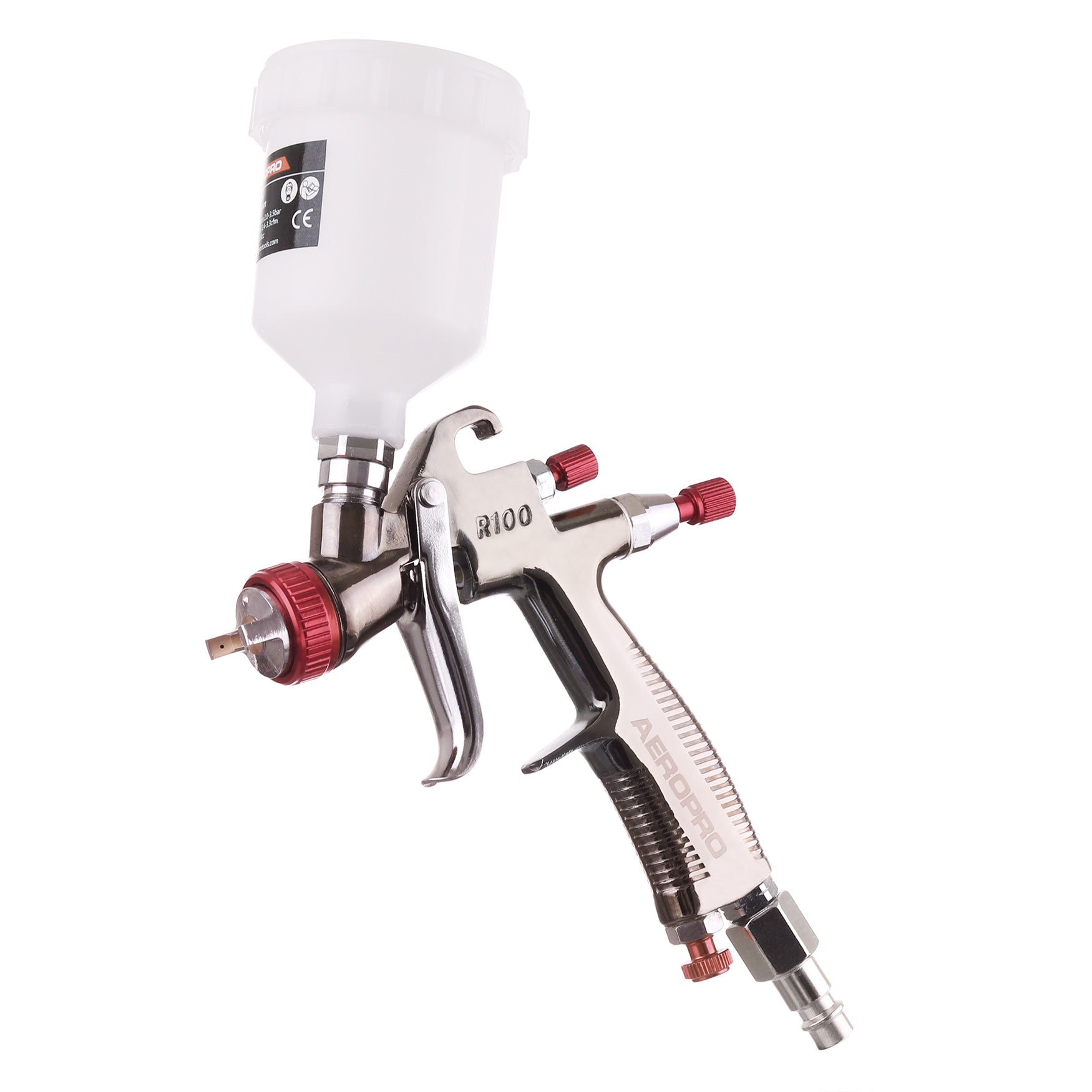 Stříkací pistole AEROPRO MINI R100 s tryskou 0.8 | 1.0 | 1.2 mm