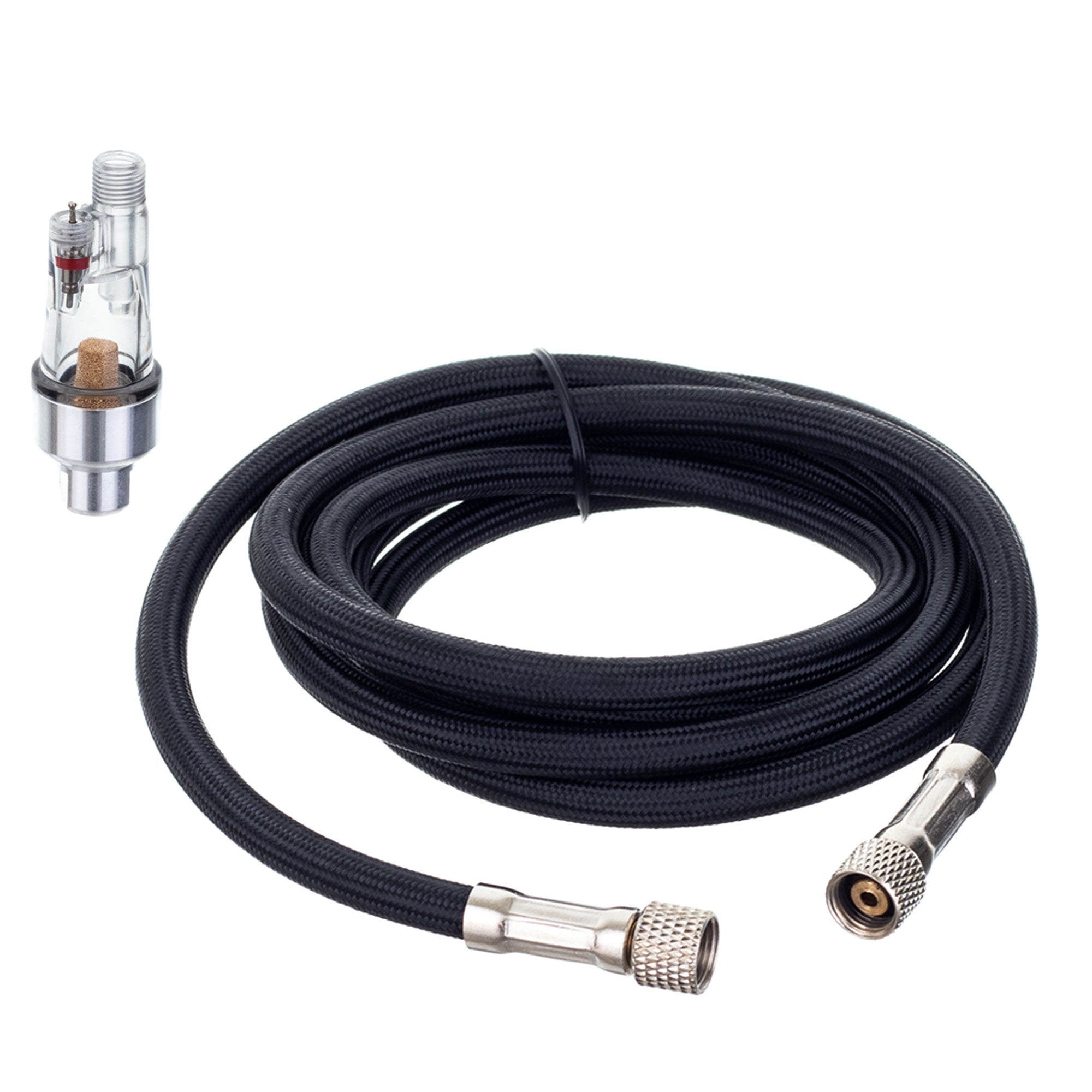 Airbrush kompresor FENGDA, AS-176, 23l/min, Vstup 1/8", s filtrem + hadice