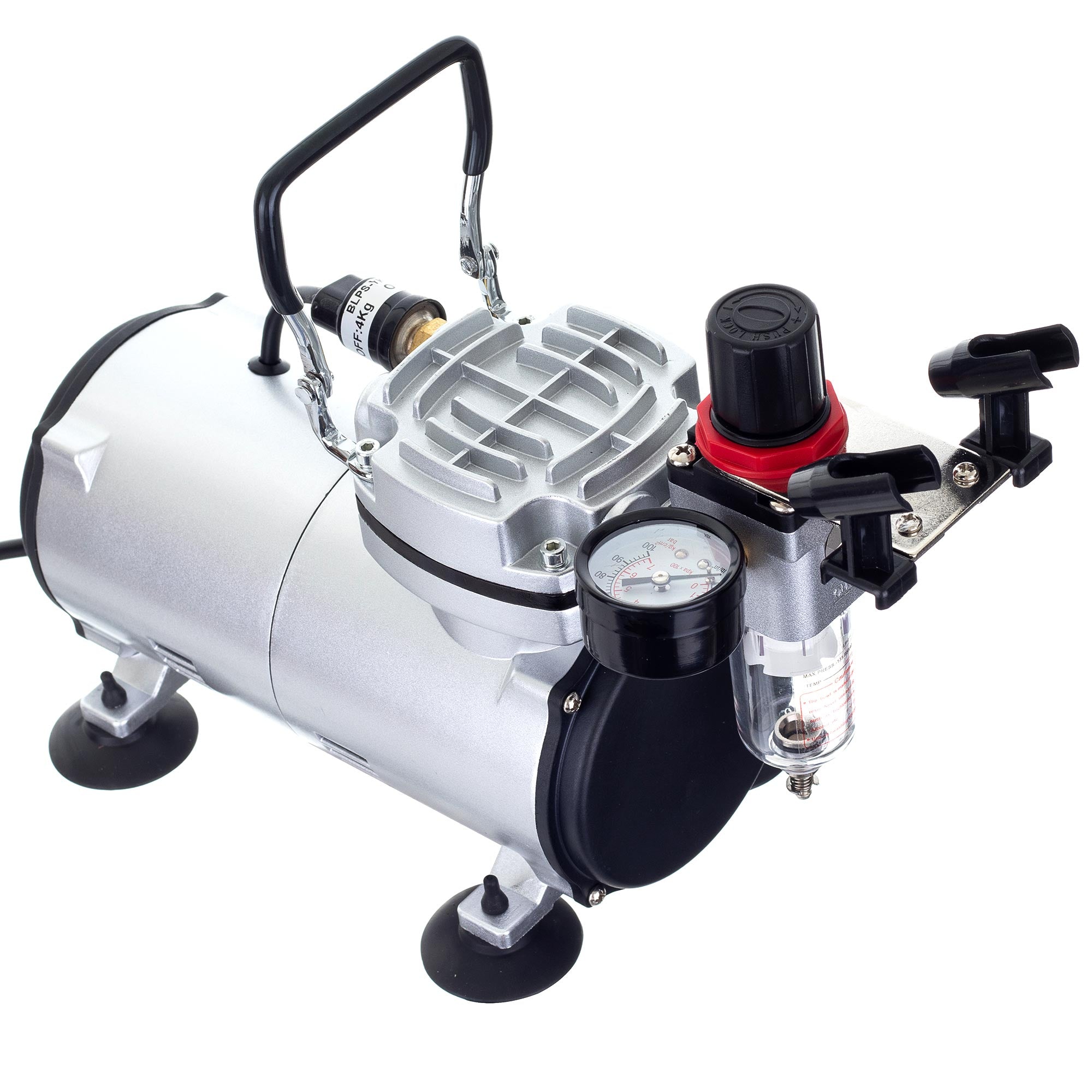 Airbrush kompresor FENGDA AS18-2KP Jednoválcový, Airbrush, Hadice