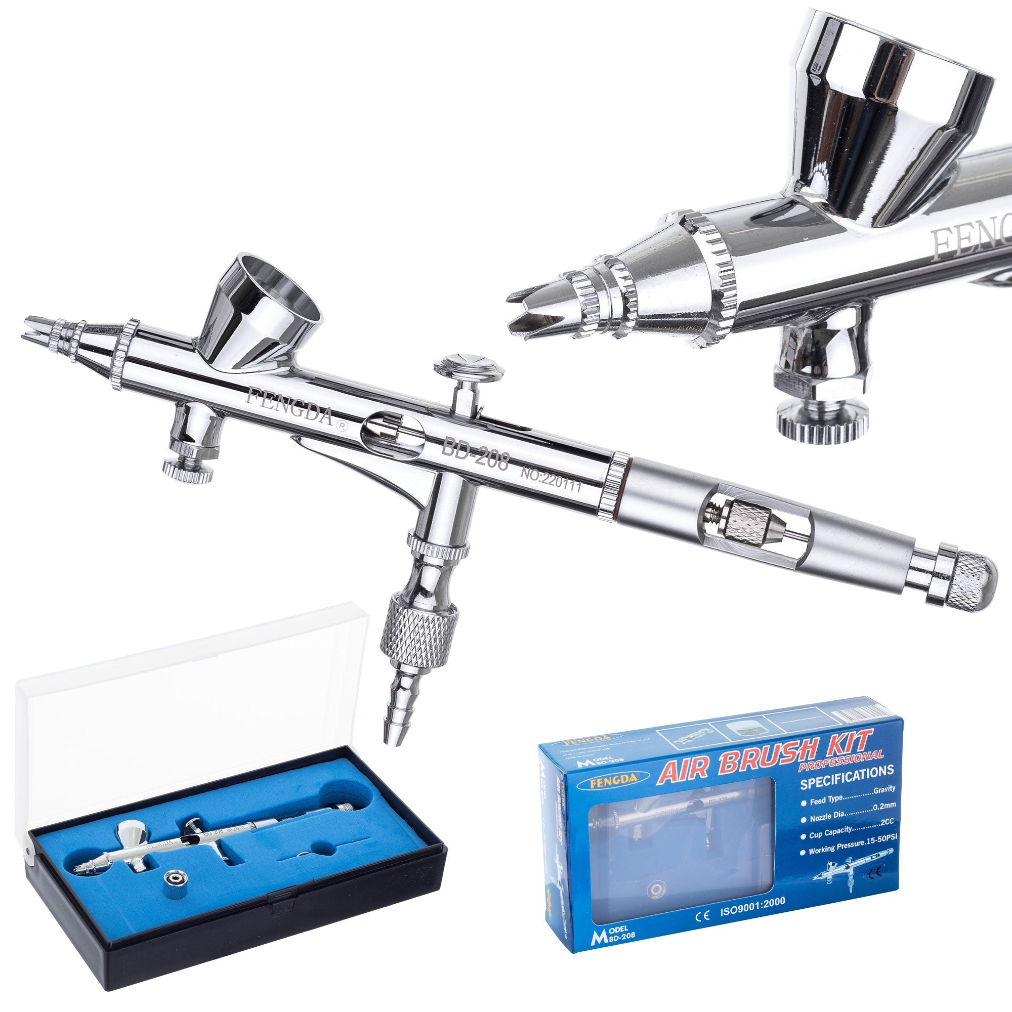 Airbrush pistole BD-208 FENGDA 0,2mm