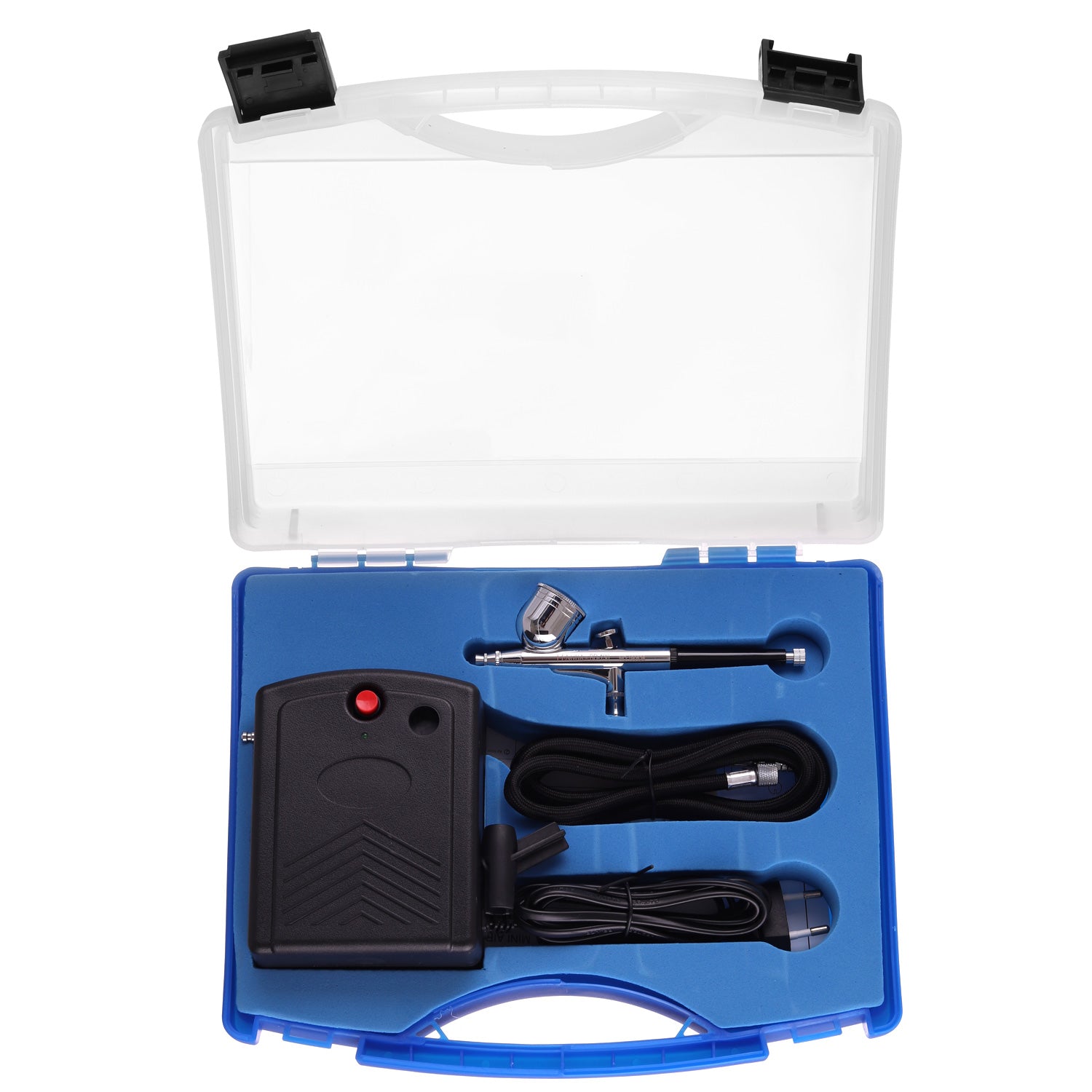 Mini Airbrush kompresor FENGDA, BD-831 + Airbrush pistole BD-130 + Hadice