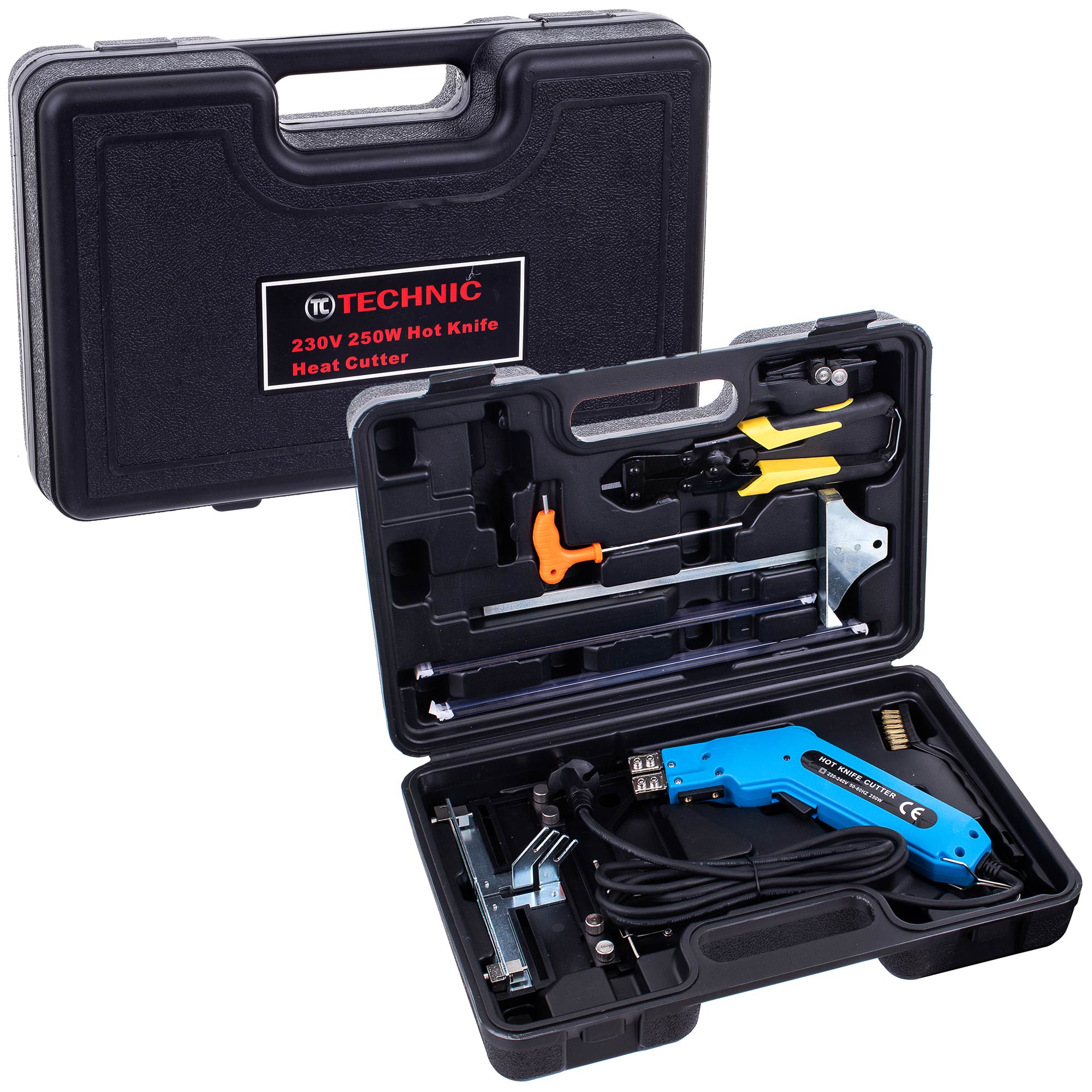 Tepelný nůž na řezání polystyrenu, 250W, PRO SERIES