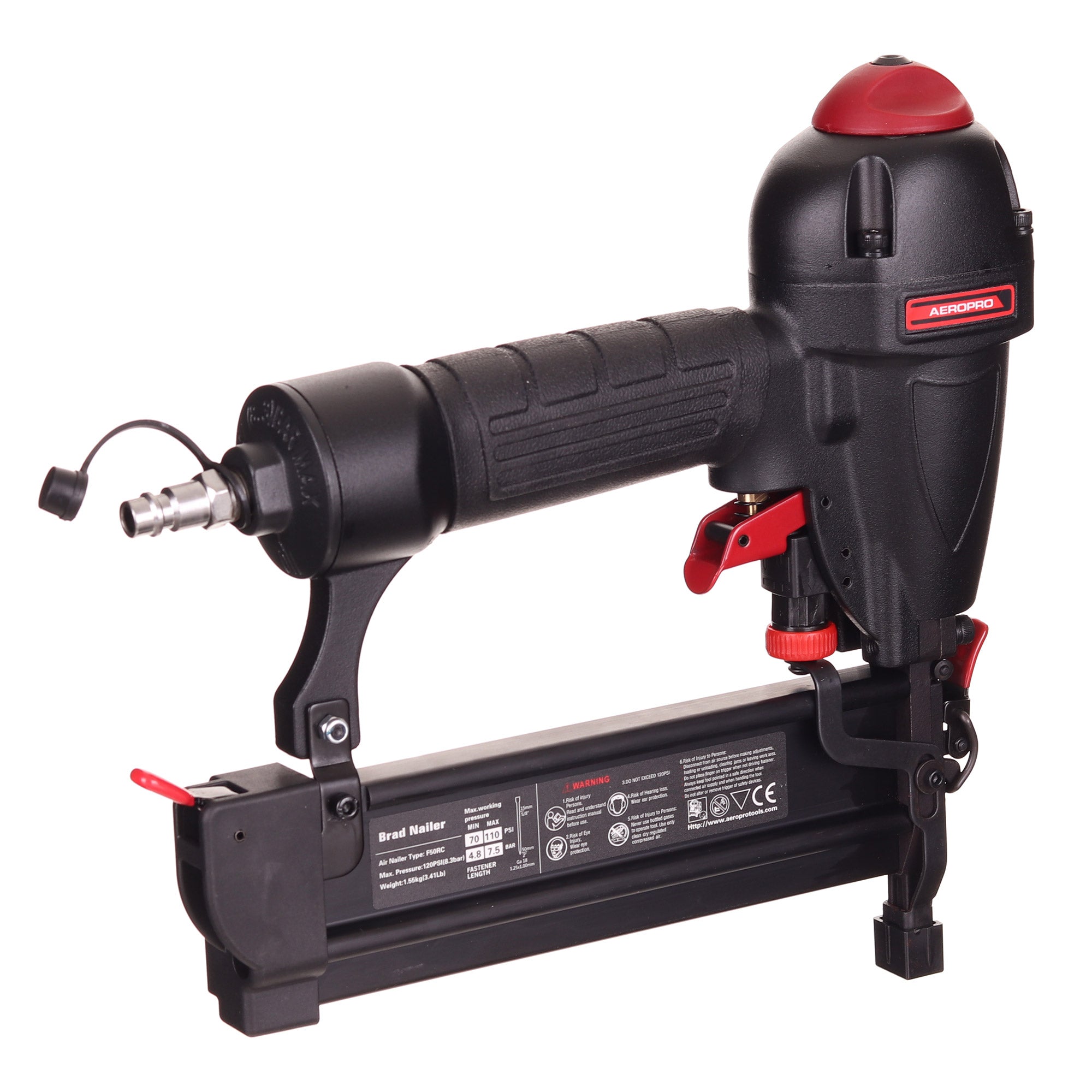 Pneumatická hřebíkovačka AEROPRO F50RC 15-50mm