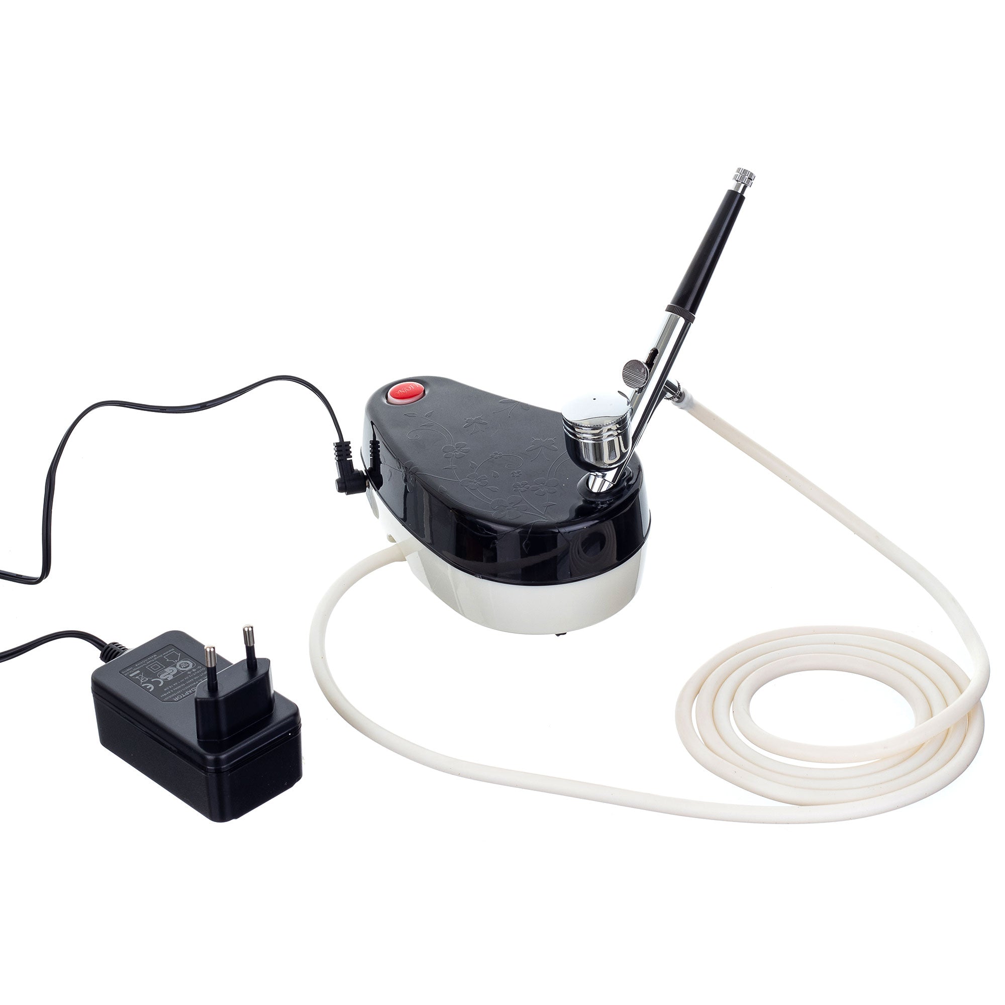 Mini Airbrush kompresor, HS-07AC-SK + Airbrush pistole HS-30 + Hadice