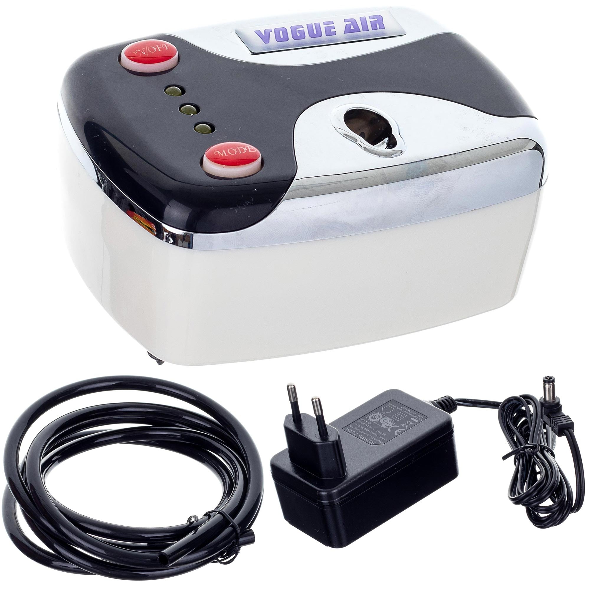 Mini Airbrush kompresor, HS08-3AC-SK, tichý, mobilní + Airbrush pistole HS-30