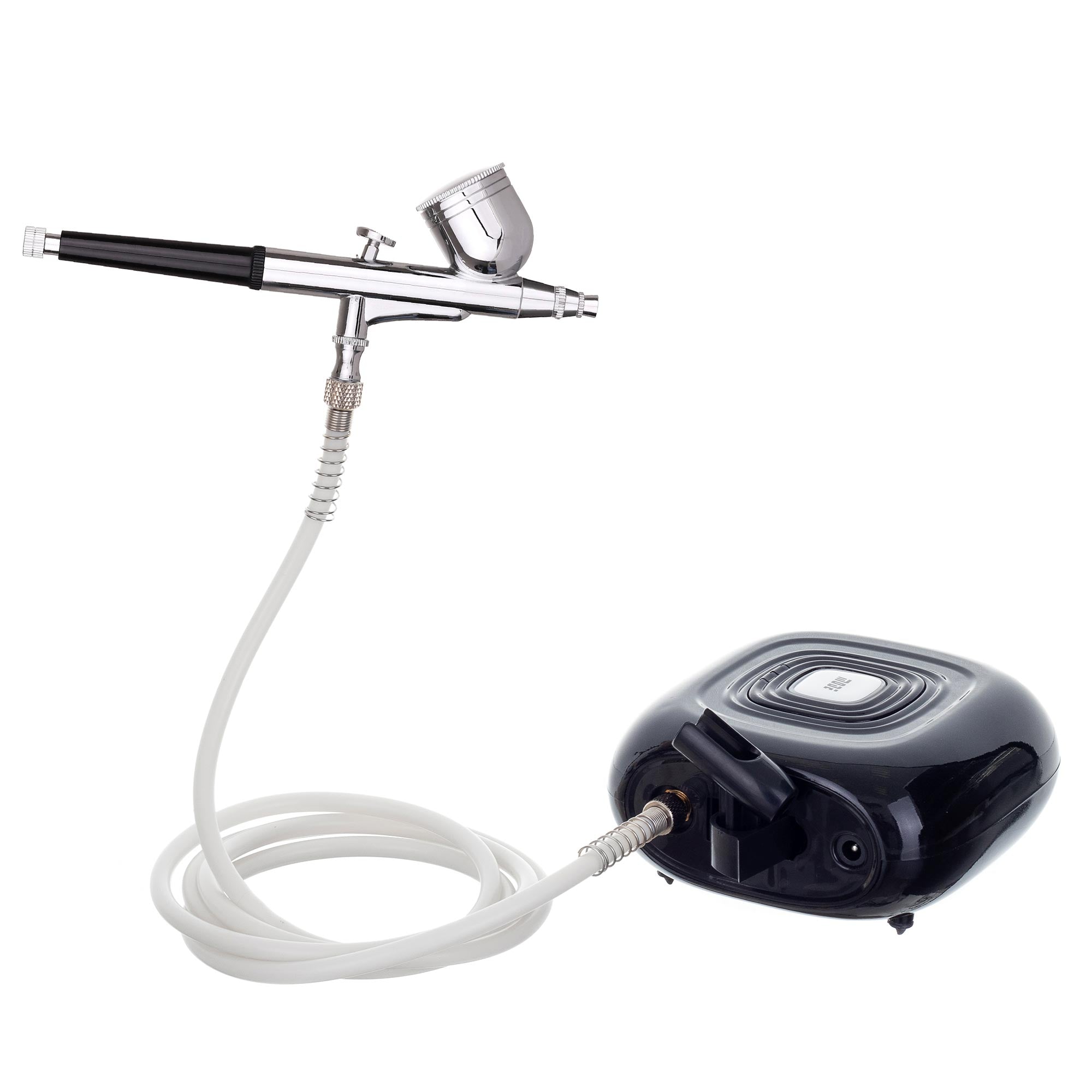 Mini Airbrush kompresor, HS08-5AC-SK + Airbrush pistole HS-30 + Hadice