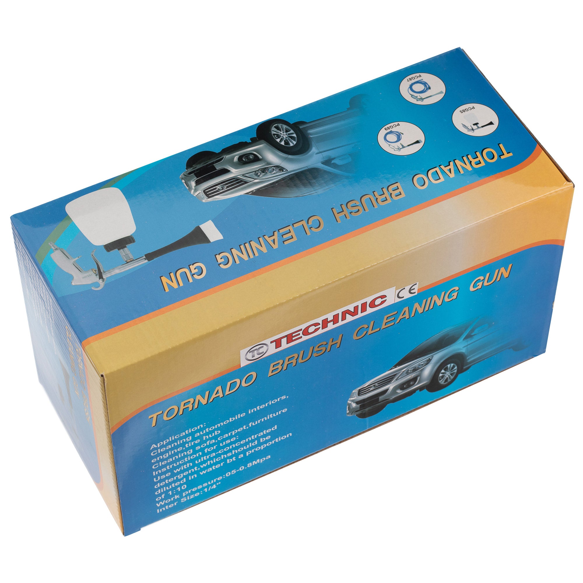 Pistole s pěnovací tryska L6, 1000ml, dvě trysky