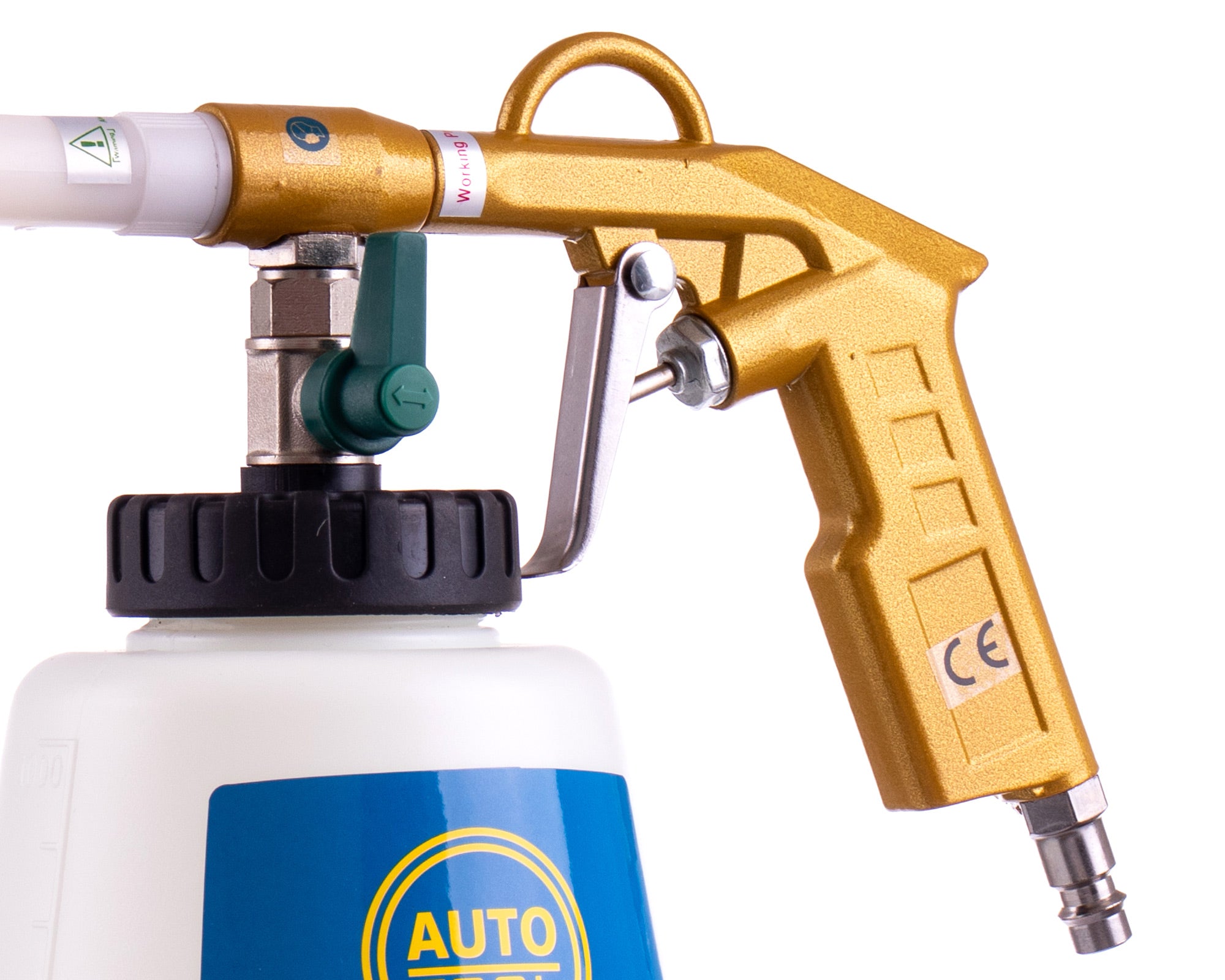 Pistole na čištění čalounění LC-C-1, 1000ml, dvě trysky - s kartáčem a bez kartáče