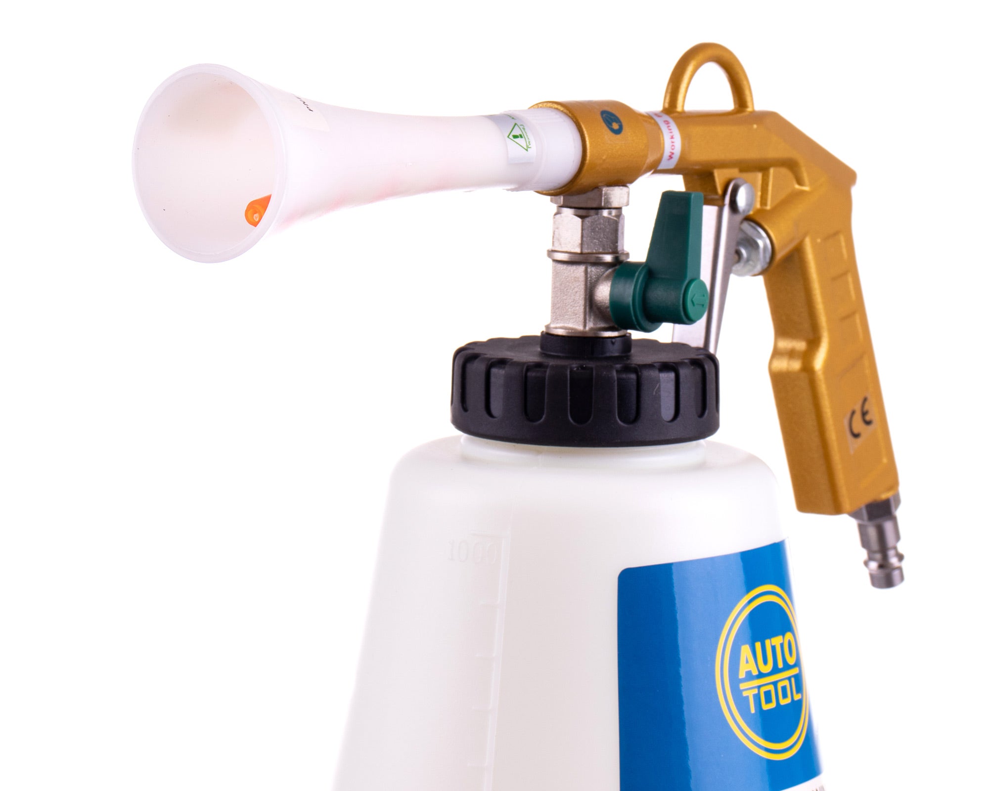 Pistole na čištění čalounění LC-C-1, 1000ml, dvě trysky - s kartáčem a bez kartáče