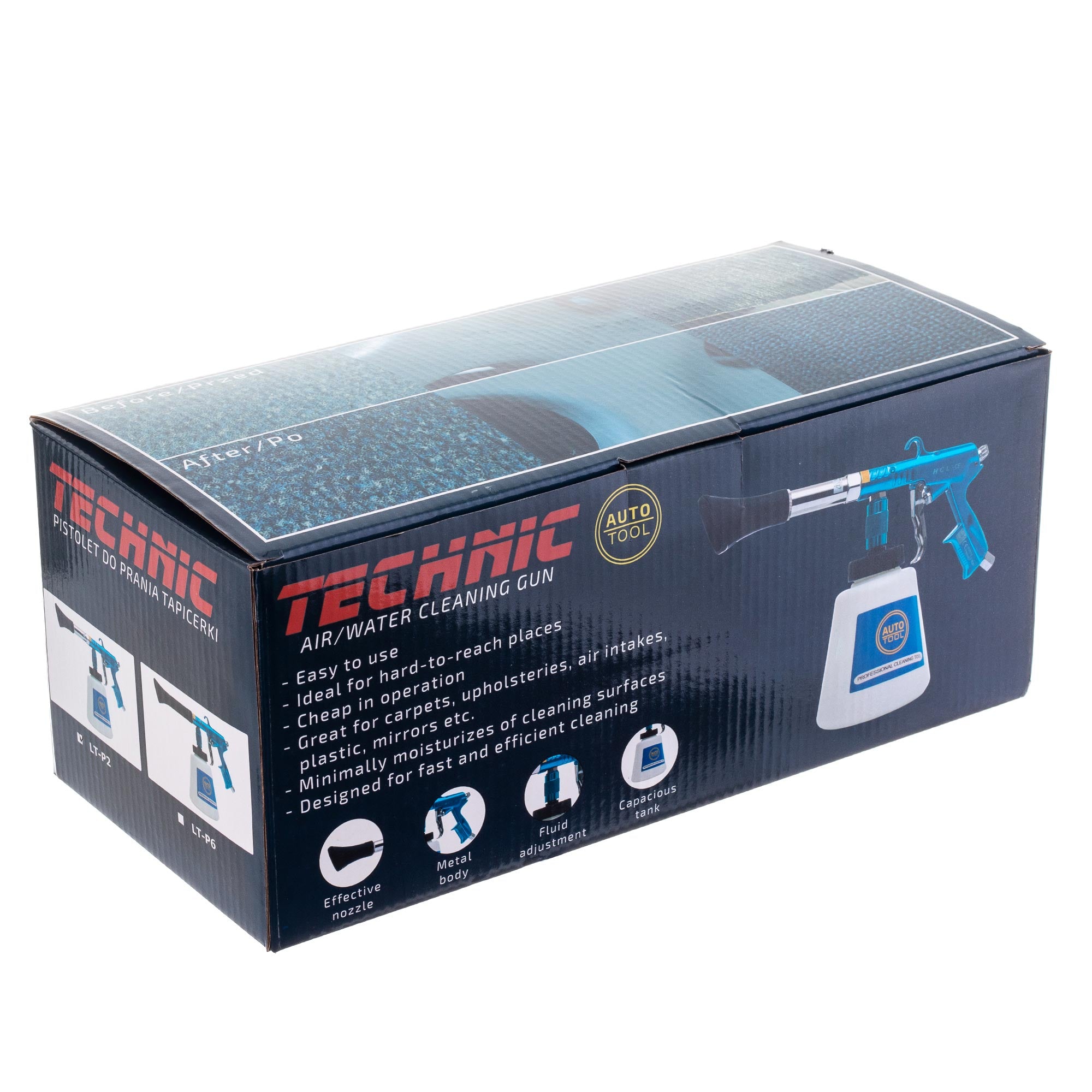 Pistole na čištění čalounění LT-P2, 1000ml, Profesionální série