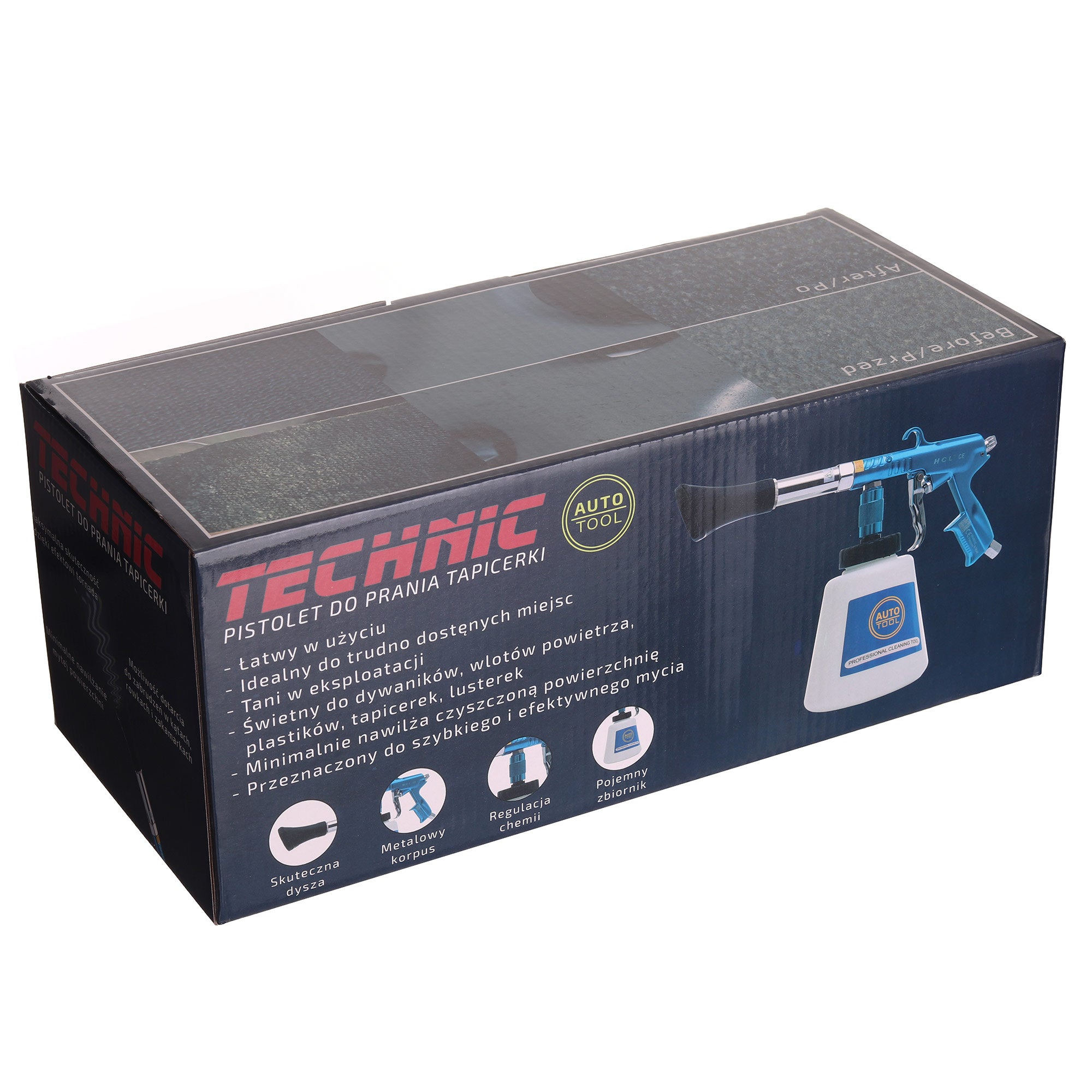 Pistole na čištění čalounění LT-P6, 1000ml, Profesionální série