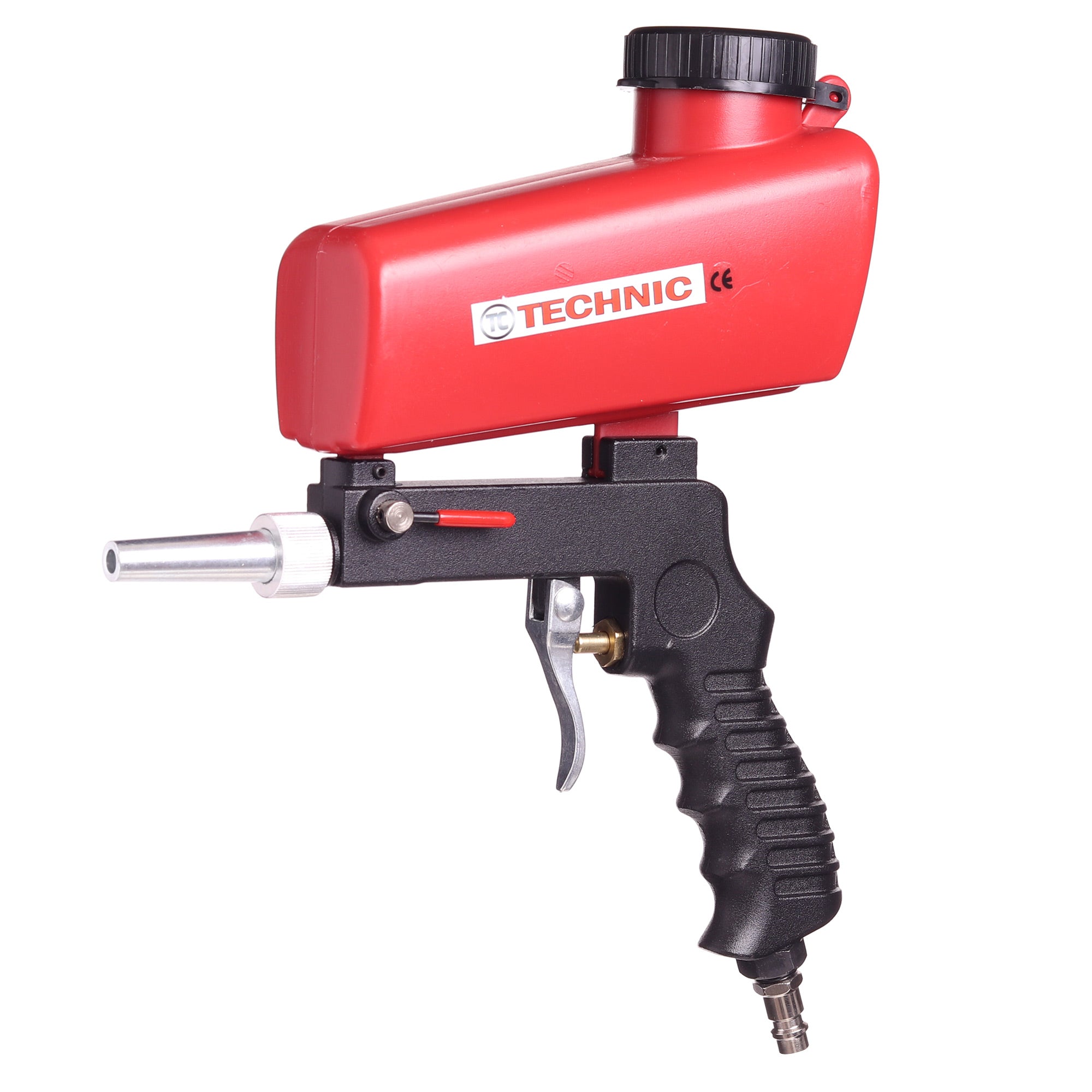 Písková tryskací pistole, horní nádrž, Pískovací pistole PS-4B