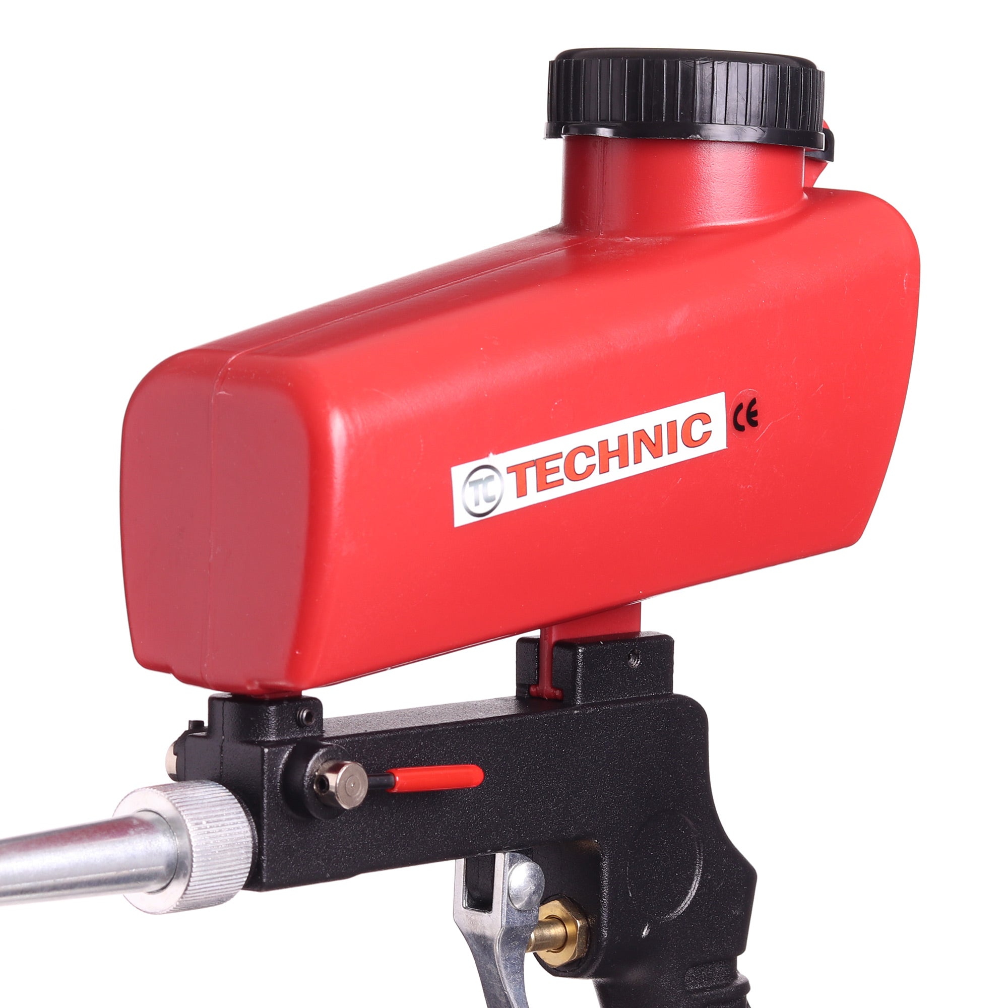 Písková tryskací pistole, horní nádrž, Pískovací pistole PS-4B