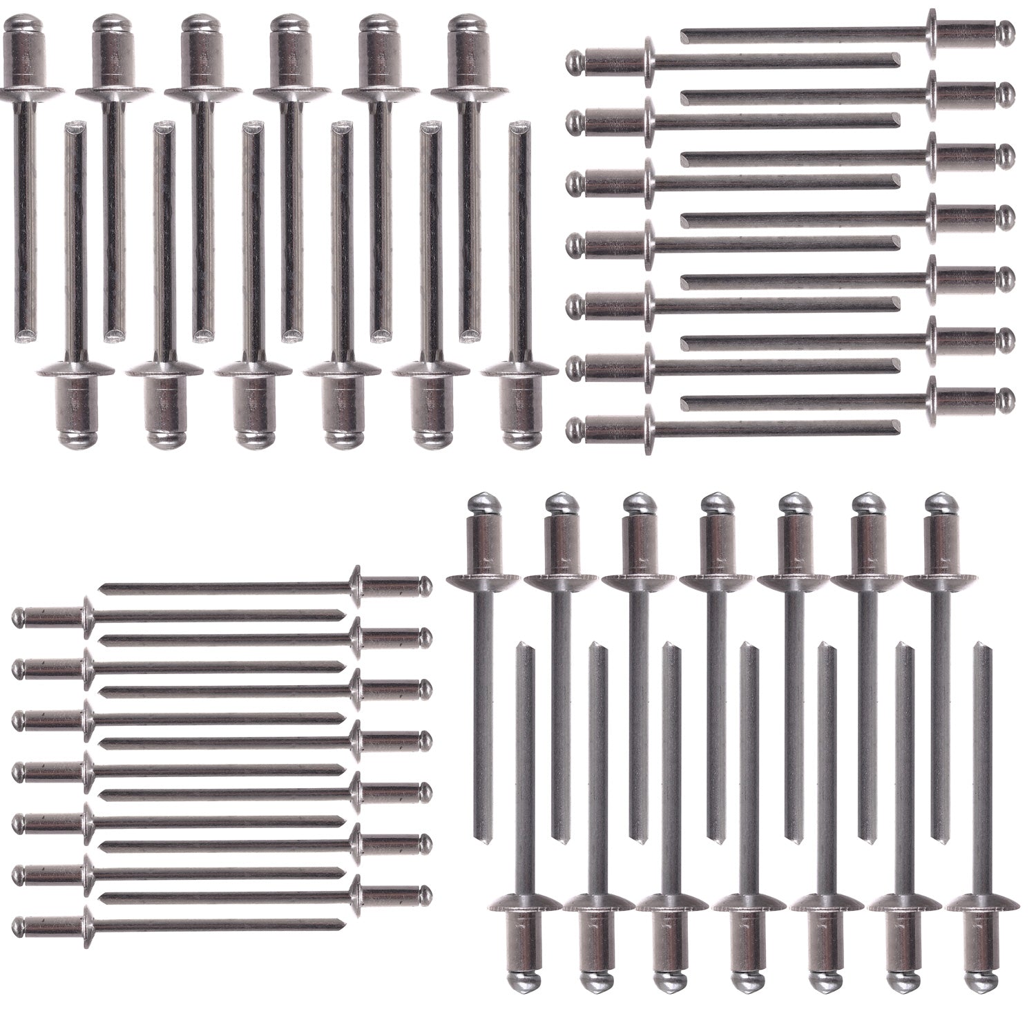 Ruční nýtovač 2,4 - 4,8mm + 48 nitů