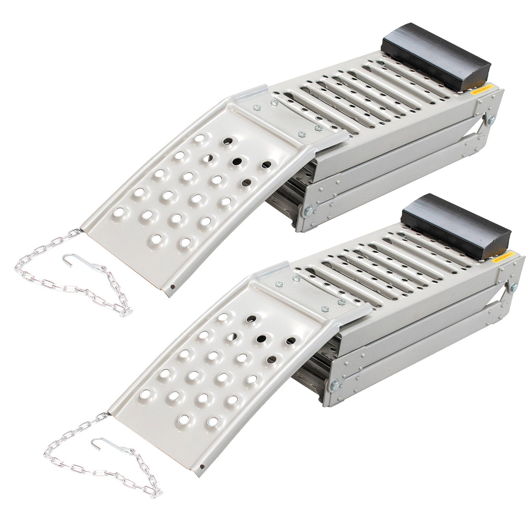 Rampa pro auta, 2x rampy, ocelové, skládací, max 1600kg