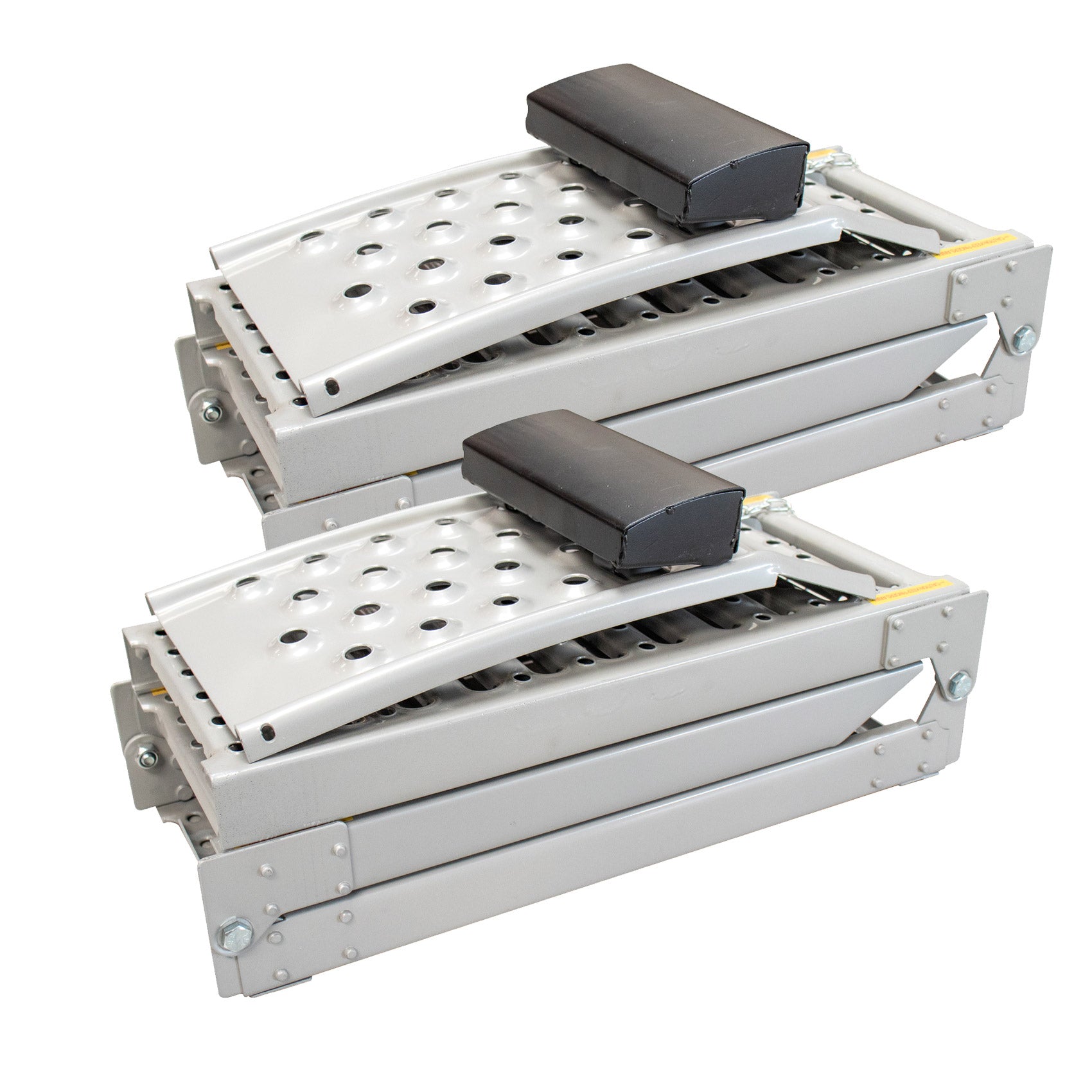 Rampa pro auta, 2x rampy, ocelové, skládací, max 1600kg