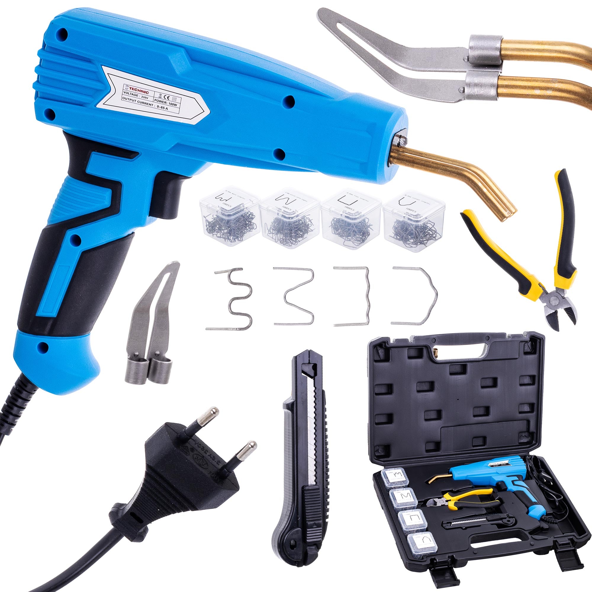 Svářečka plastů 100W + 400x sponek