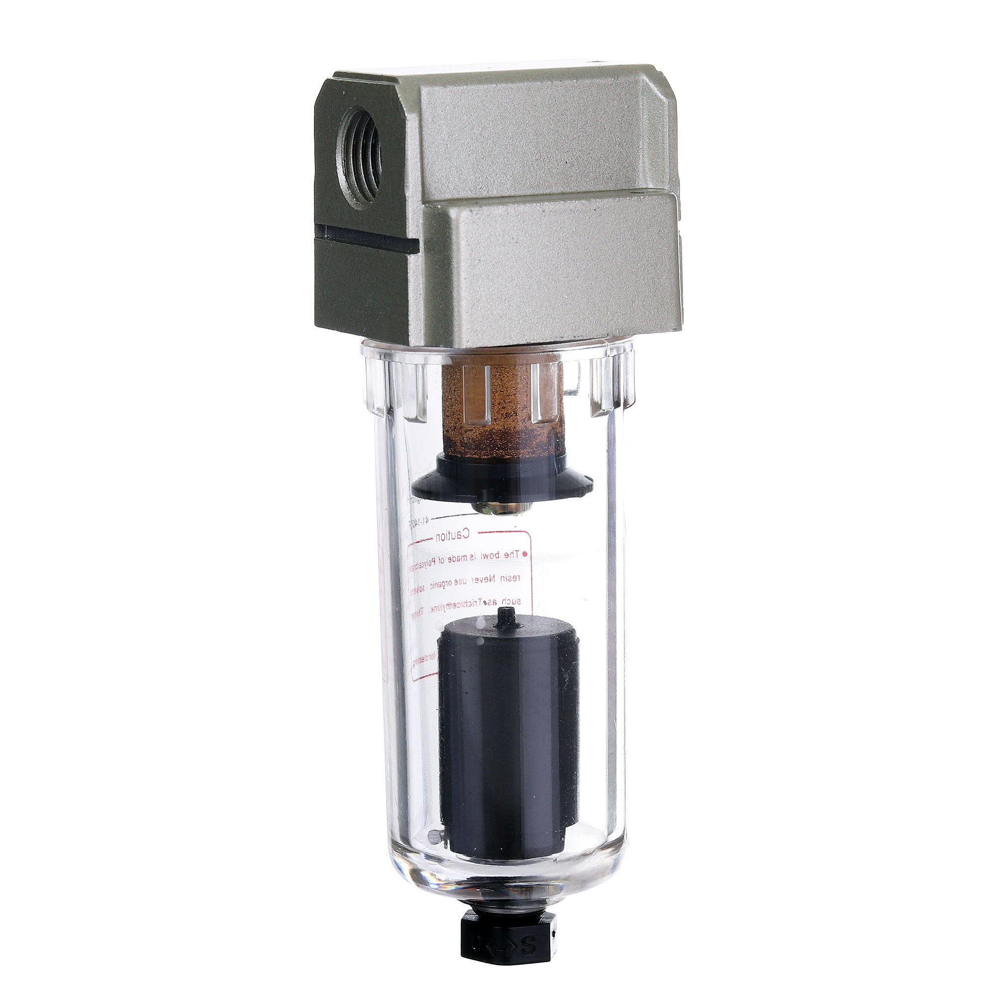 Vzduchový filtr / separátor dehydrator 1/4' Auto drain
