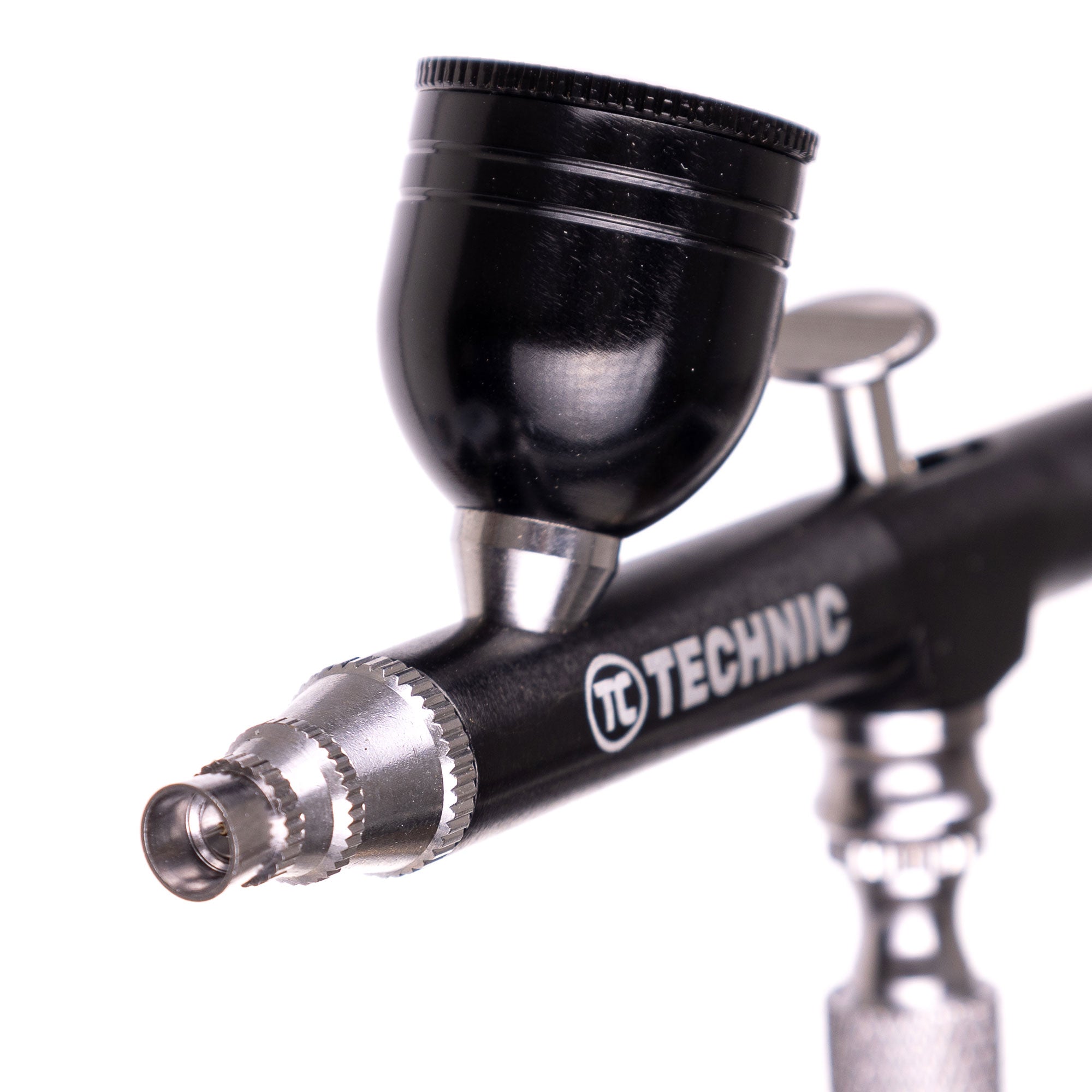 Modelovací airbrush s 0,3mm tryskou B-130 DOUBLE ACTION BLACK MINI Gun