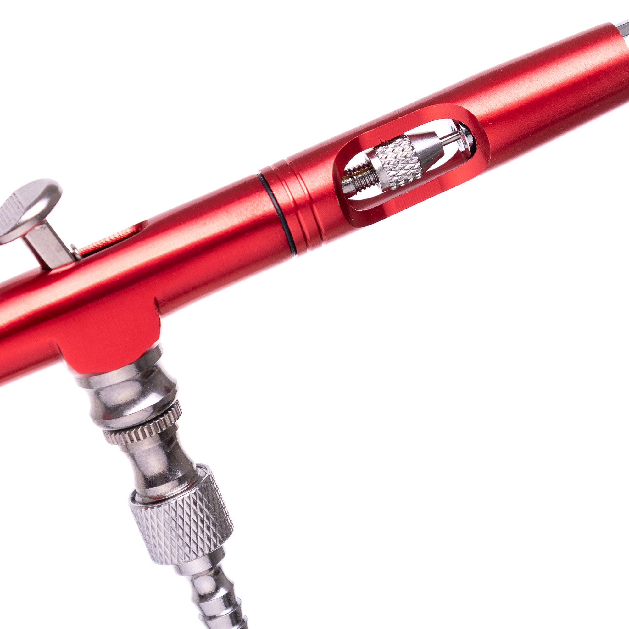 Modelovací airbrush s 0,3mm tryskou B-130 DOUBLE ACTION RED MINI Gun