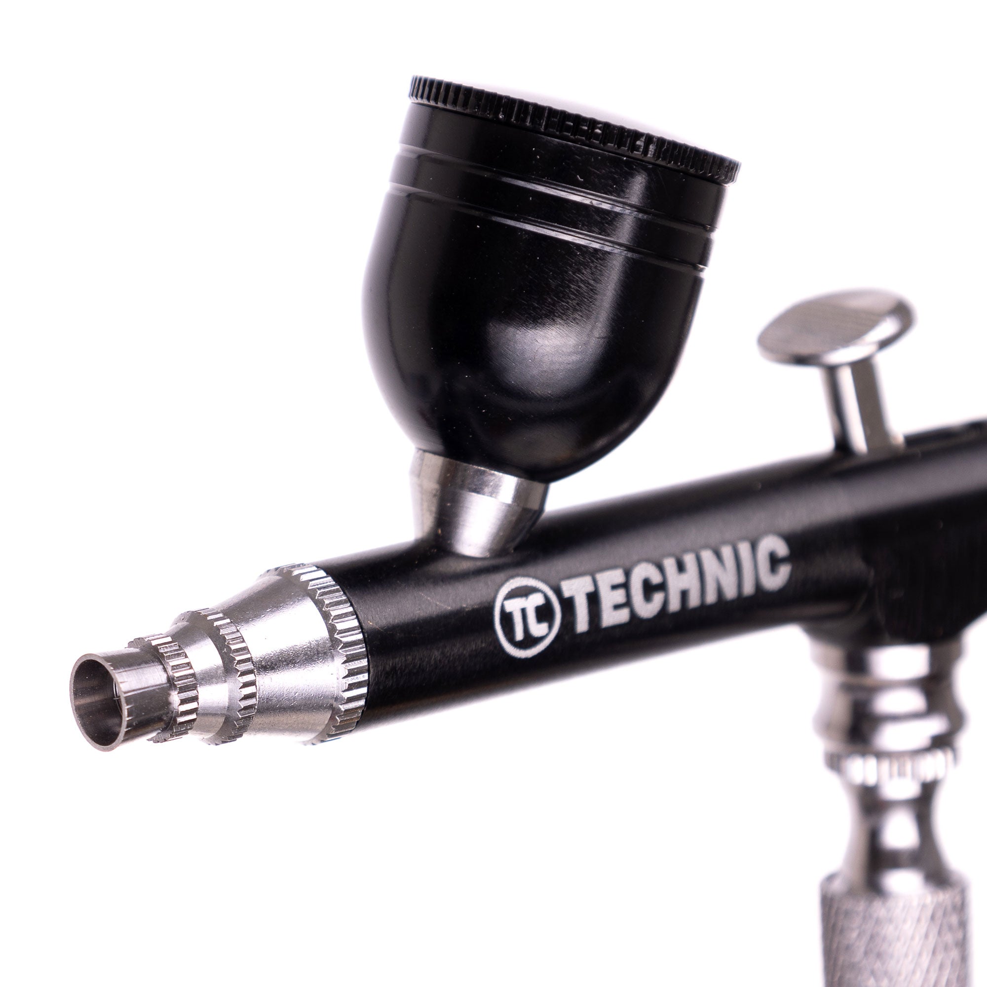 Modelovací airbrush s 0,3mm tryskou B-130 DOUBLE ACTION BLACK MINI Gun