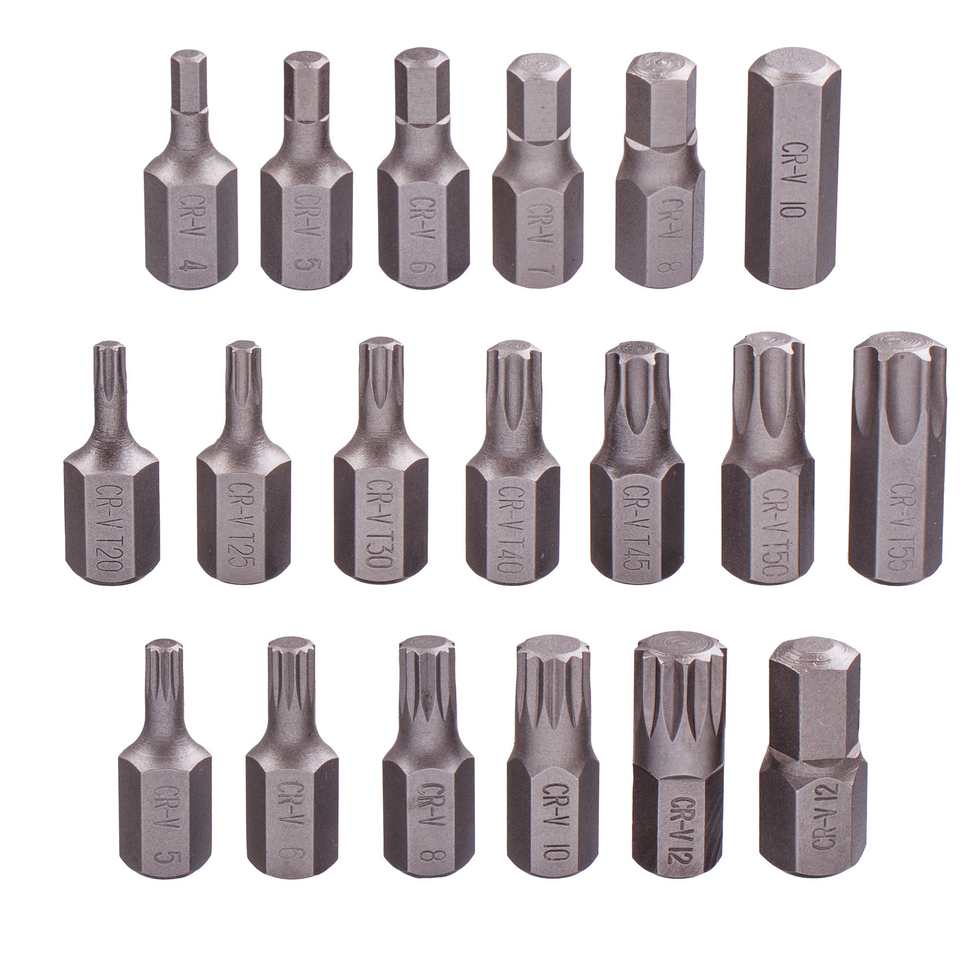 Sada Bitu Torx Spline Imbus CrV 40 Dilu Kovovy Kufr 30 a 75 mm