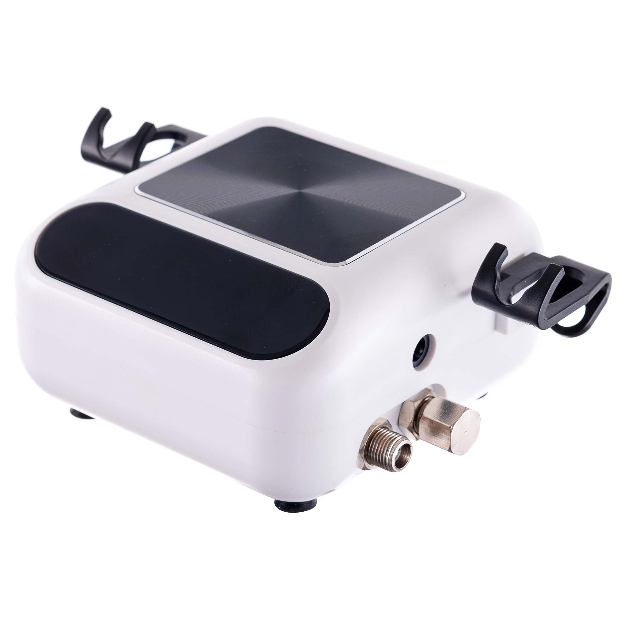 Tichý kompresor MINI Airbrush 2x Airbrush, hadice, ovládání AUTO STOP