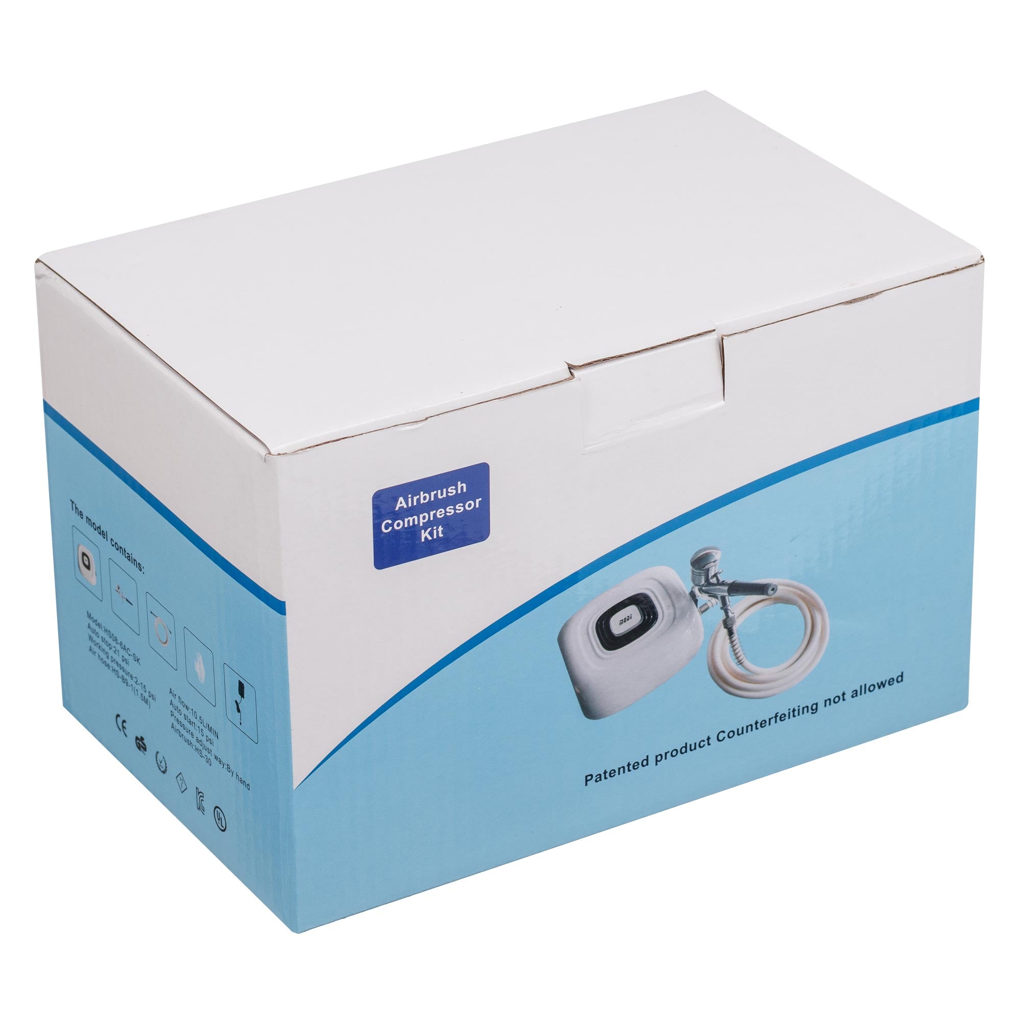 Kompresor s Airbrushem Pro Modelarstvi HS08-6 Auto Start Stop