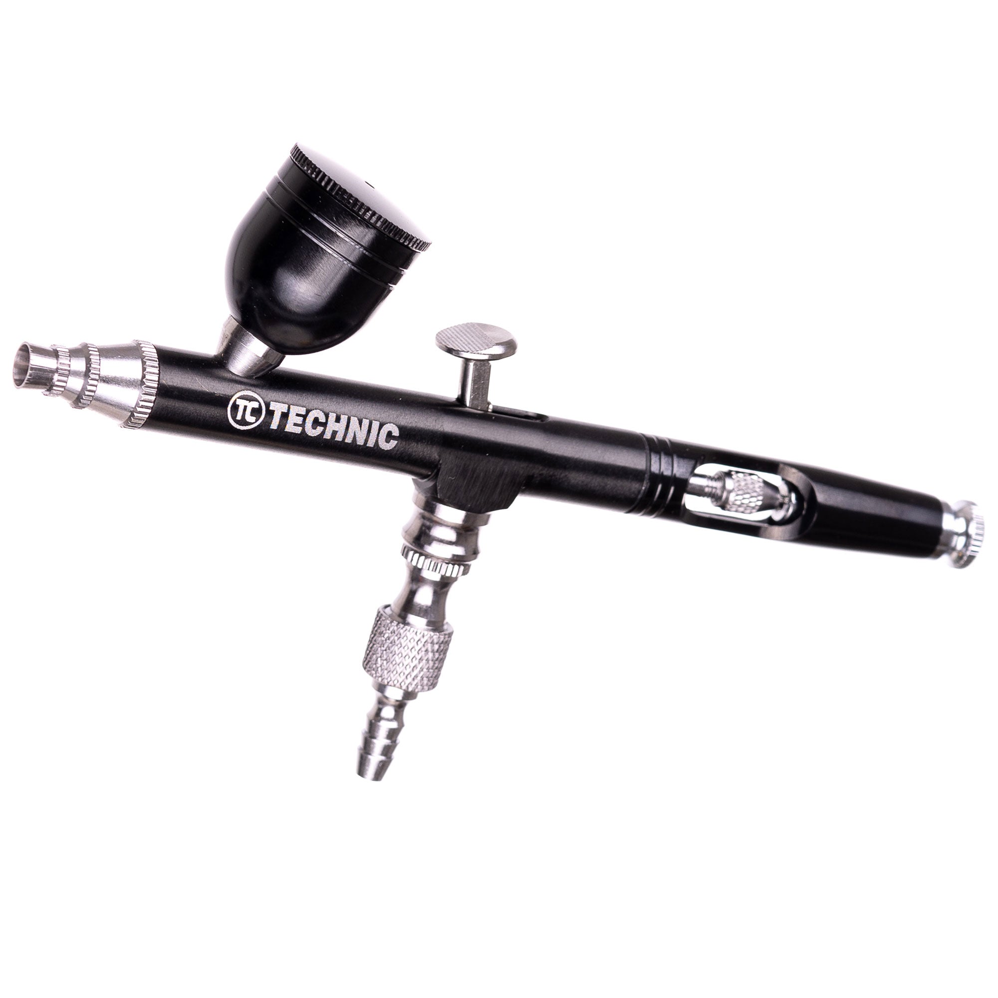 Modelovací airbrush s 0,3mm tryskou B-130 DOUBLE ACTION BLACK MINI Gun