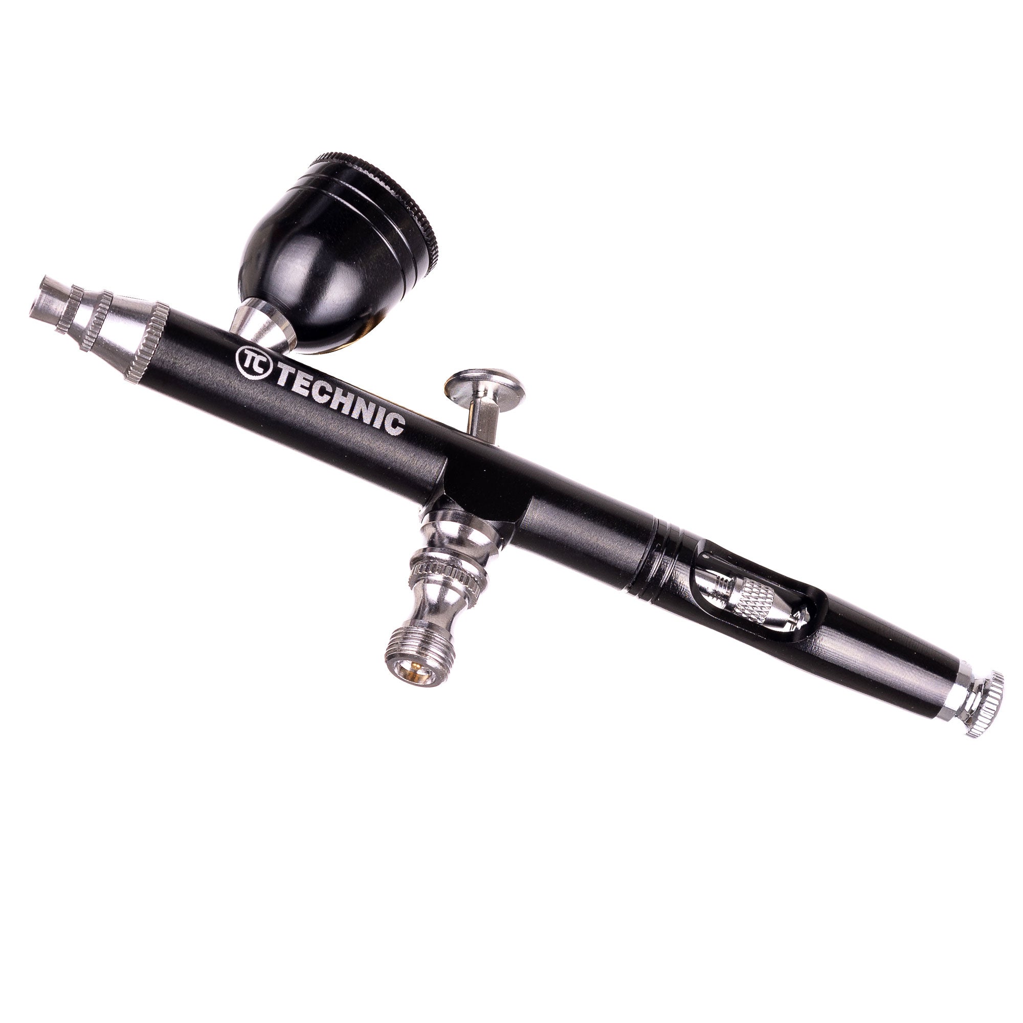 Modelovací airbrush s 0,3mm tryskou B-130 DOUBLE ACTION BLACK MINI Gun