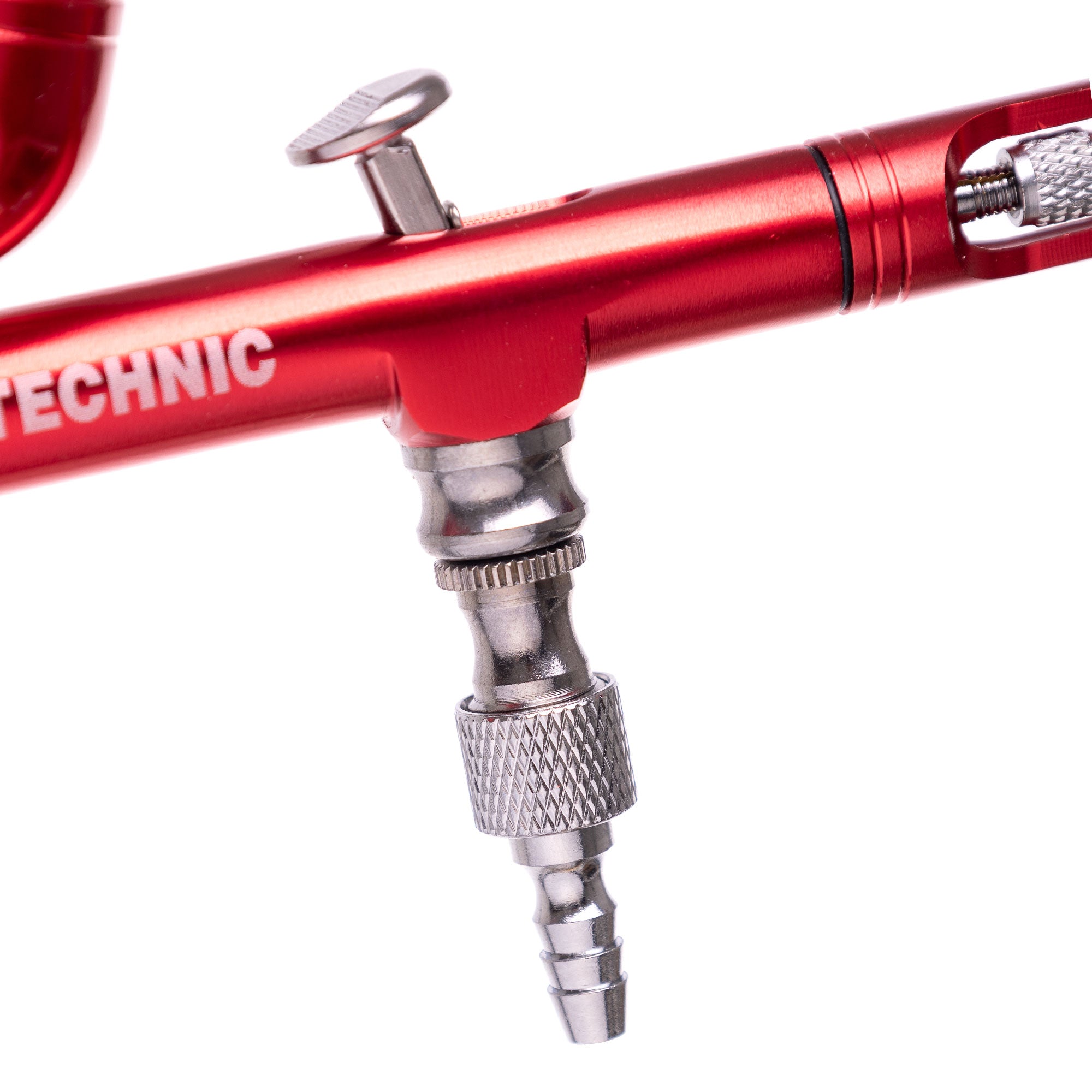 Modelovací airbrush s 0,3mm tryskou B-130 DOUBLE ACTION RED MINI Gun