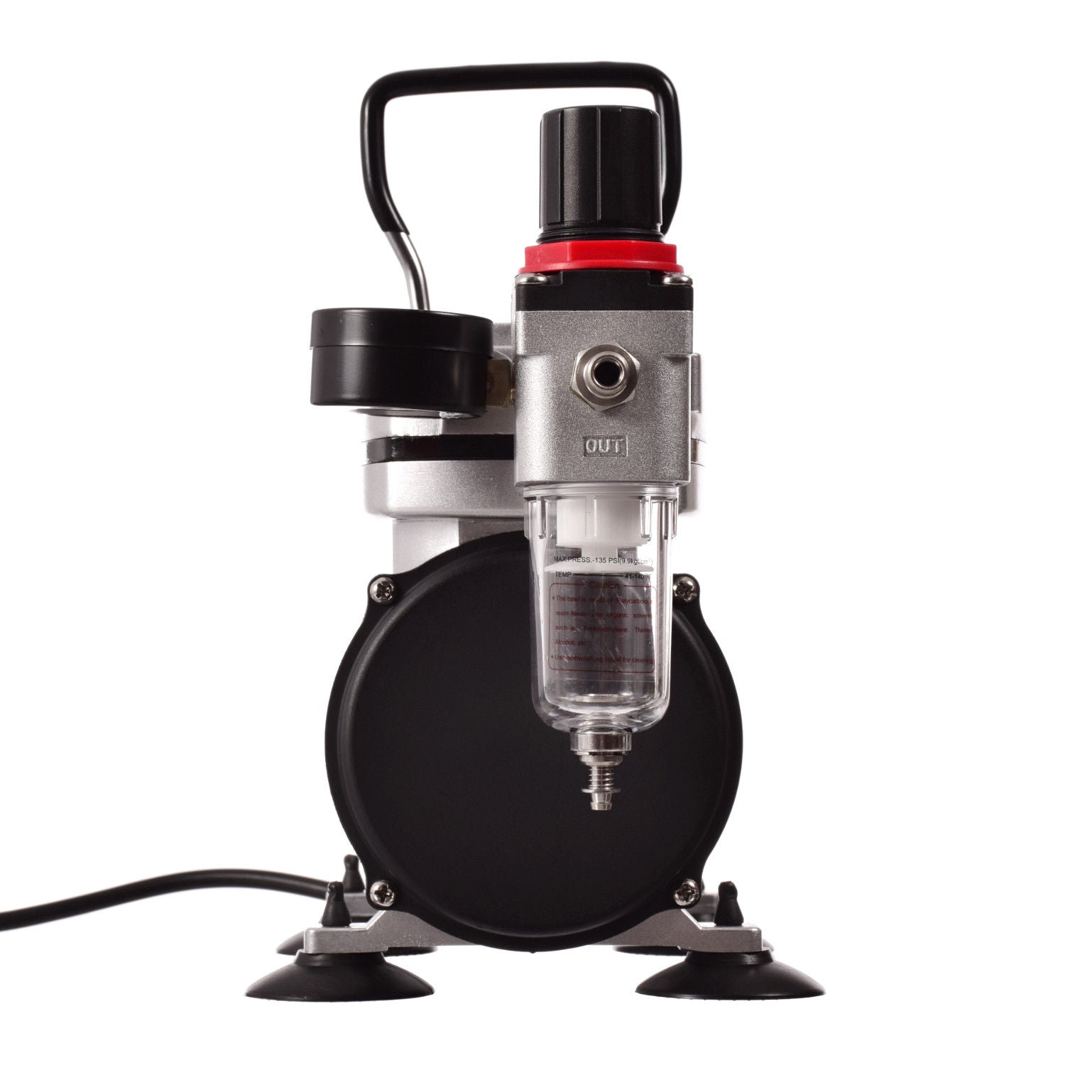 Airbrush kompresor FENGDA, AS18-2, 23l/min, Vstup 1/8", s filtrem