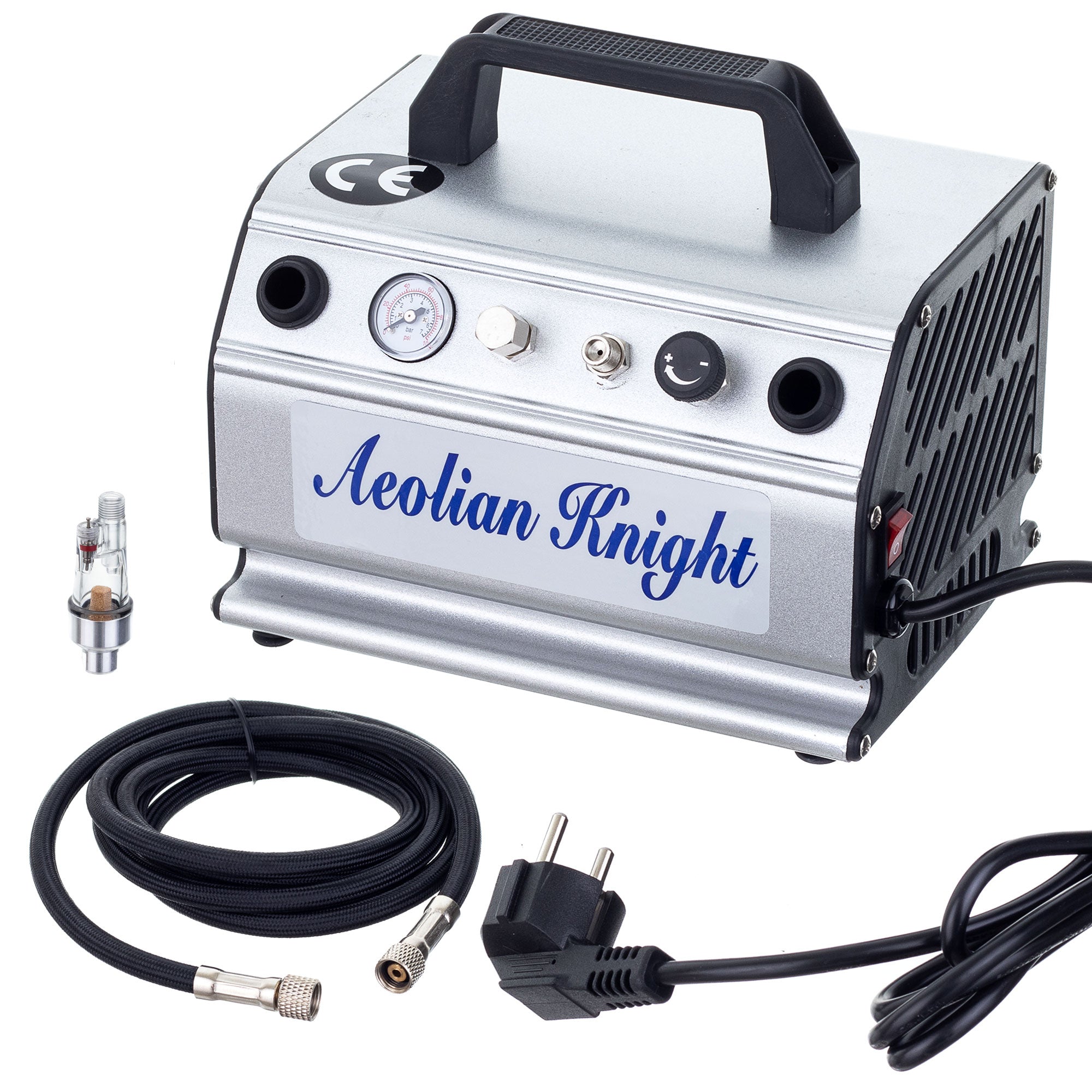 Airbrush kompresor FENGDA, AS-179, 40l/min, Vstup 1/8", s filtrem + hadice